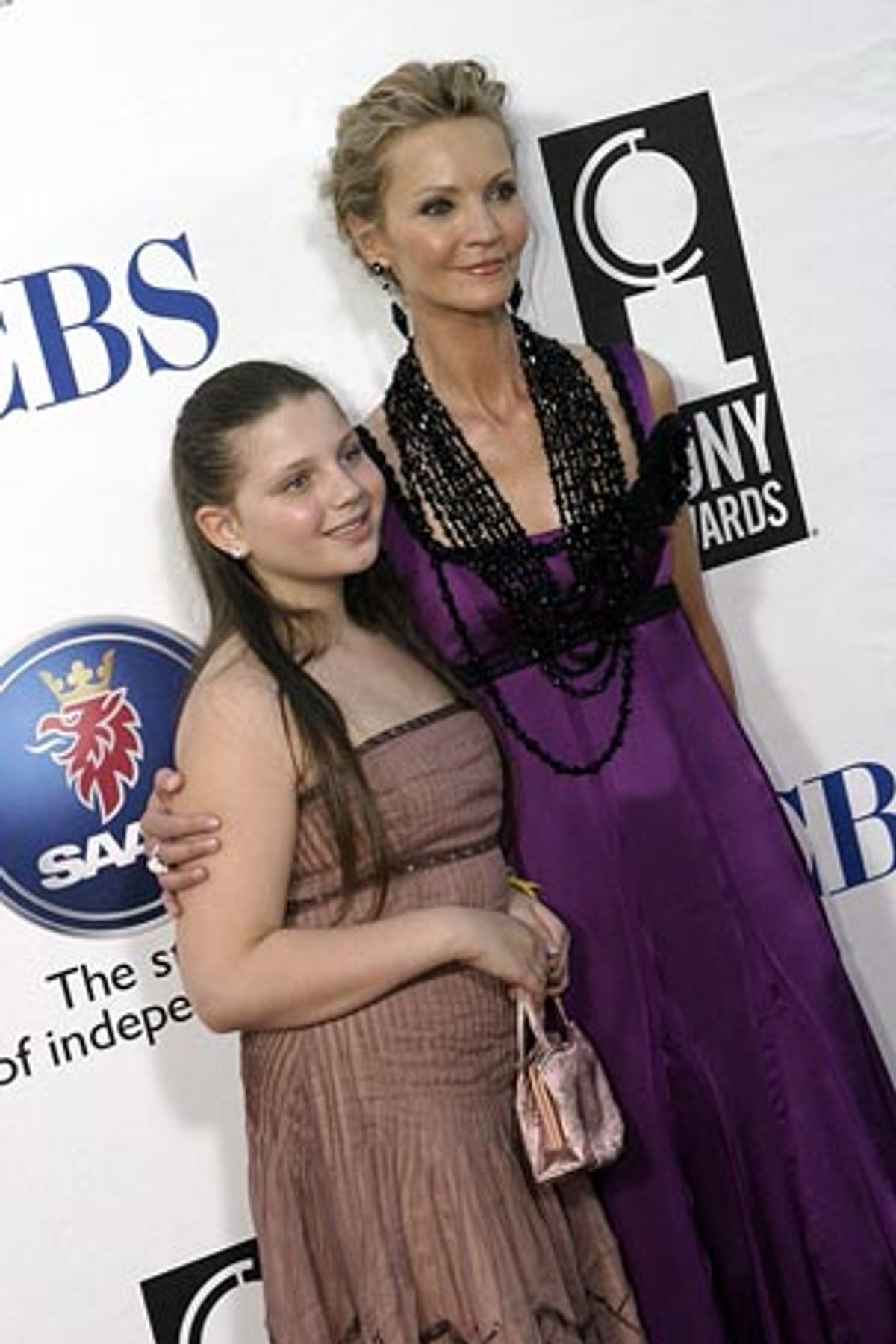 
Joan Allen and daughter at 