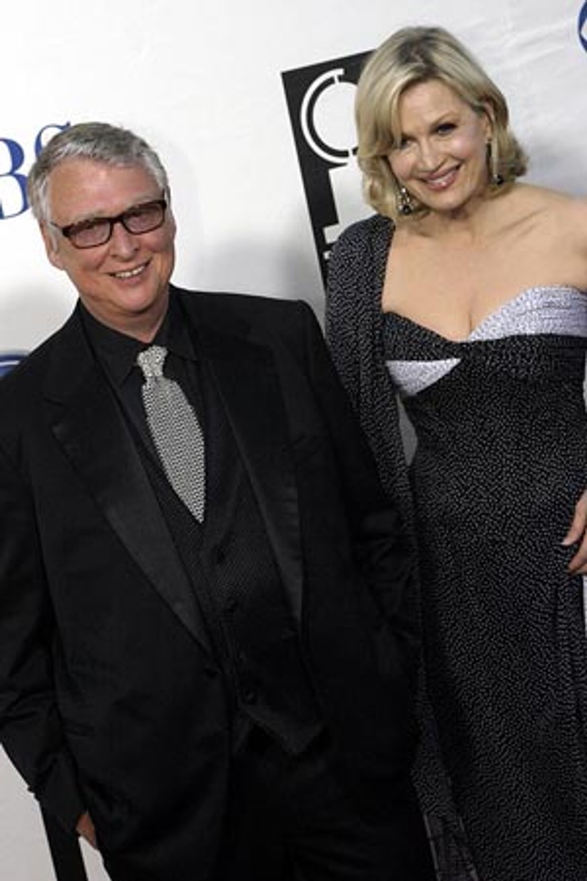Mike Nichols and Diane Sawyer

 at 