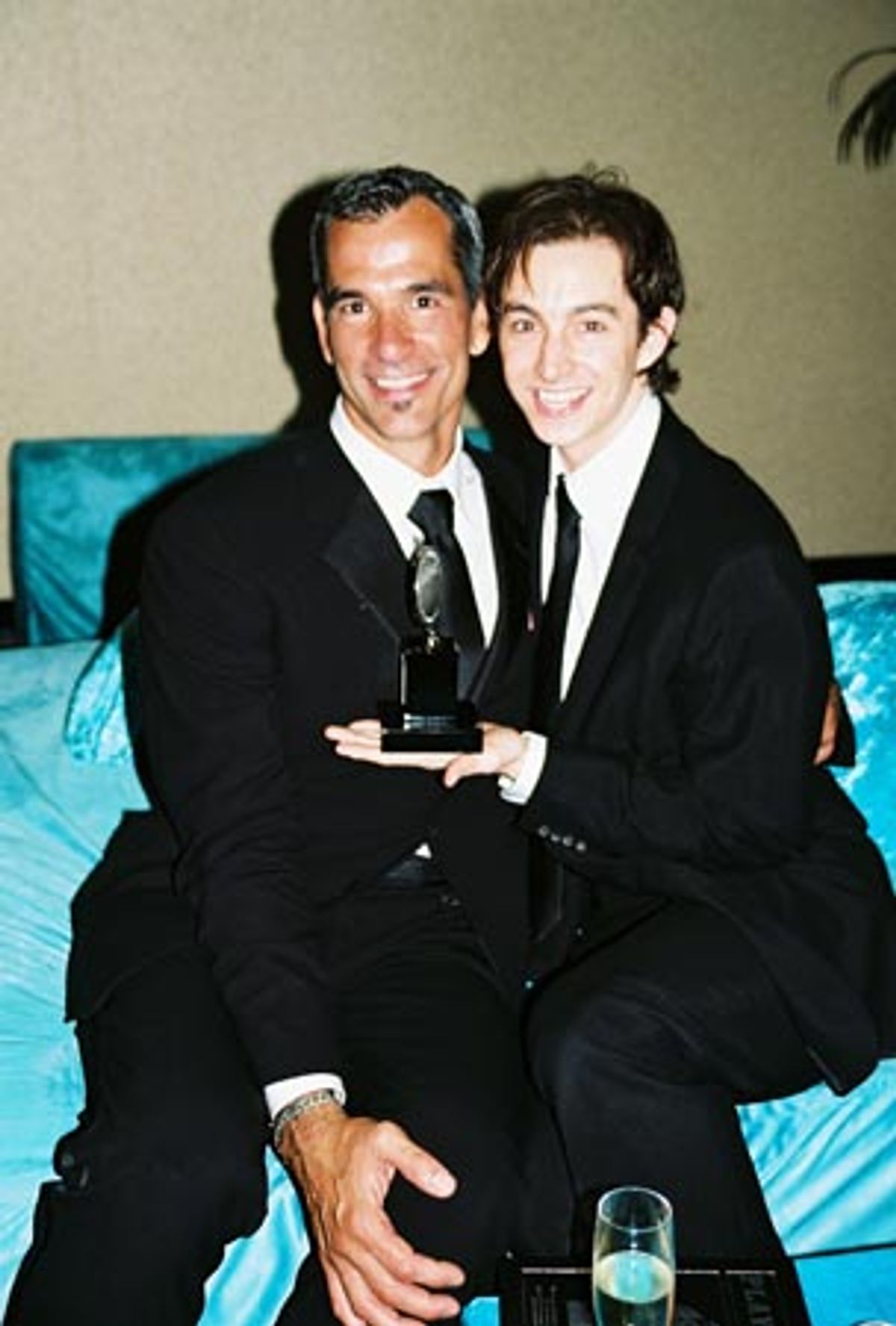 Jerry Mitchell and Andy Pellick ('La Cage aux Folles')  at 