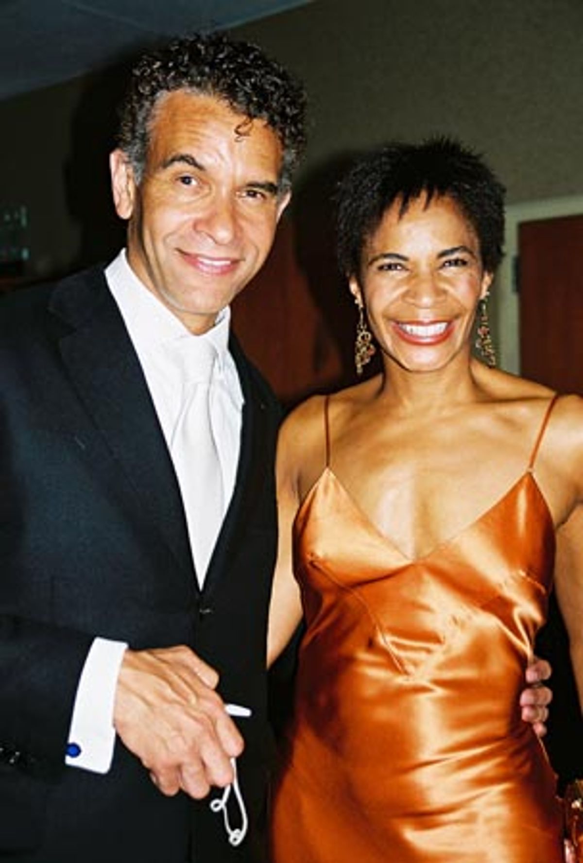 Brian Stokes Mitchell and Allison Tucker  at 