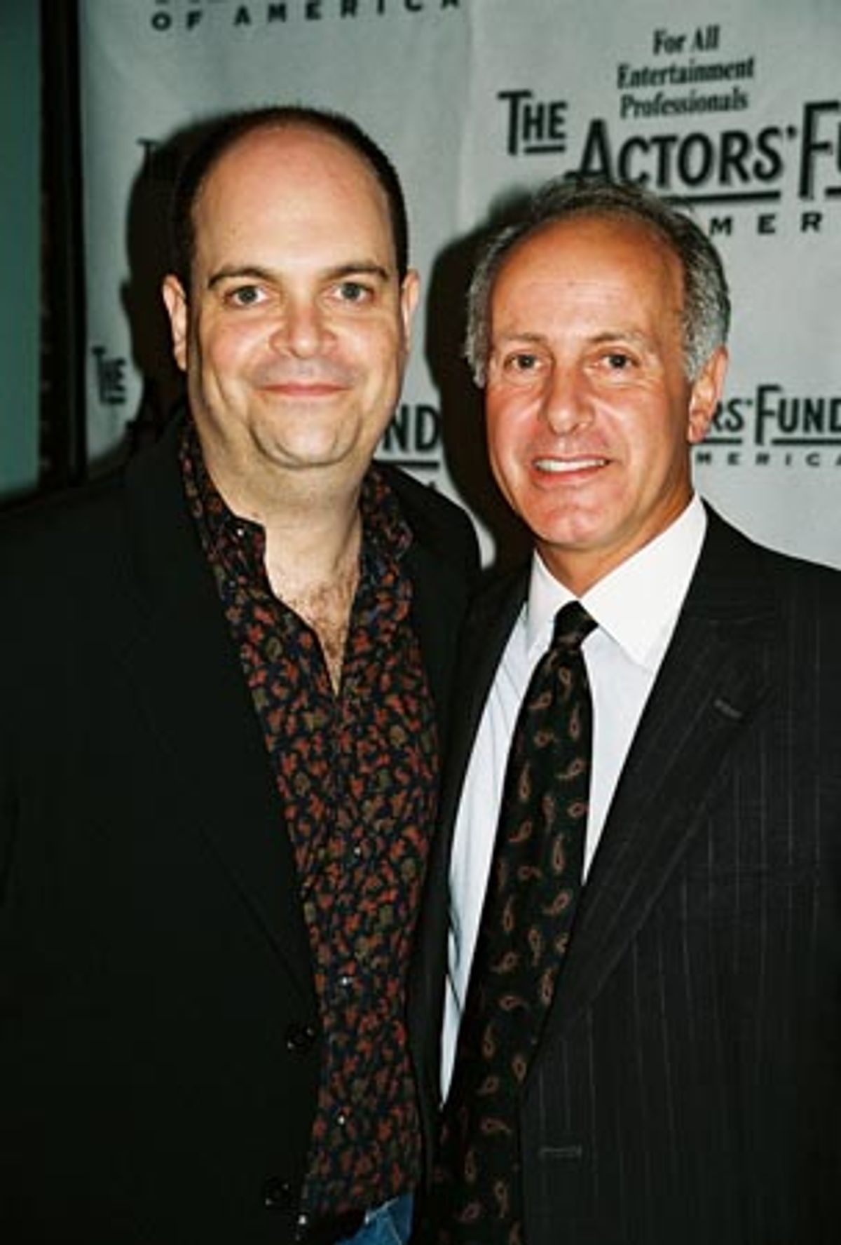 Brad Oscar (Oliver Webb) and Joseph P. Benincasa (Executive Director) at 