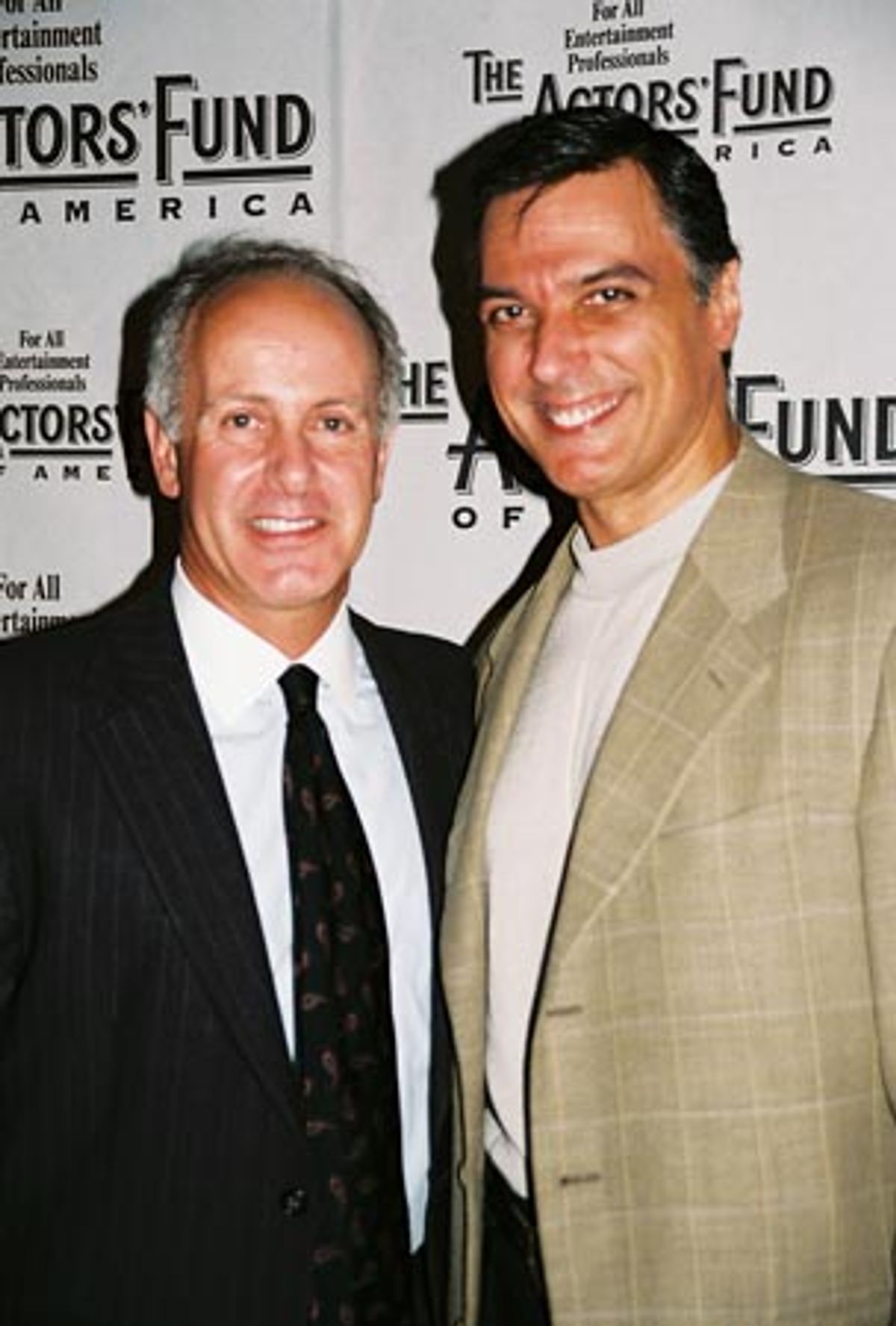 Joseph P. Benincasa and Robert Cuccioli (Dr. Johnson) at 