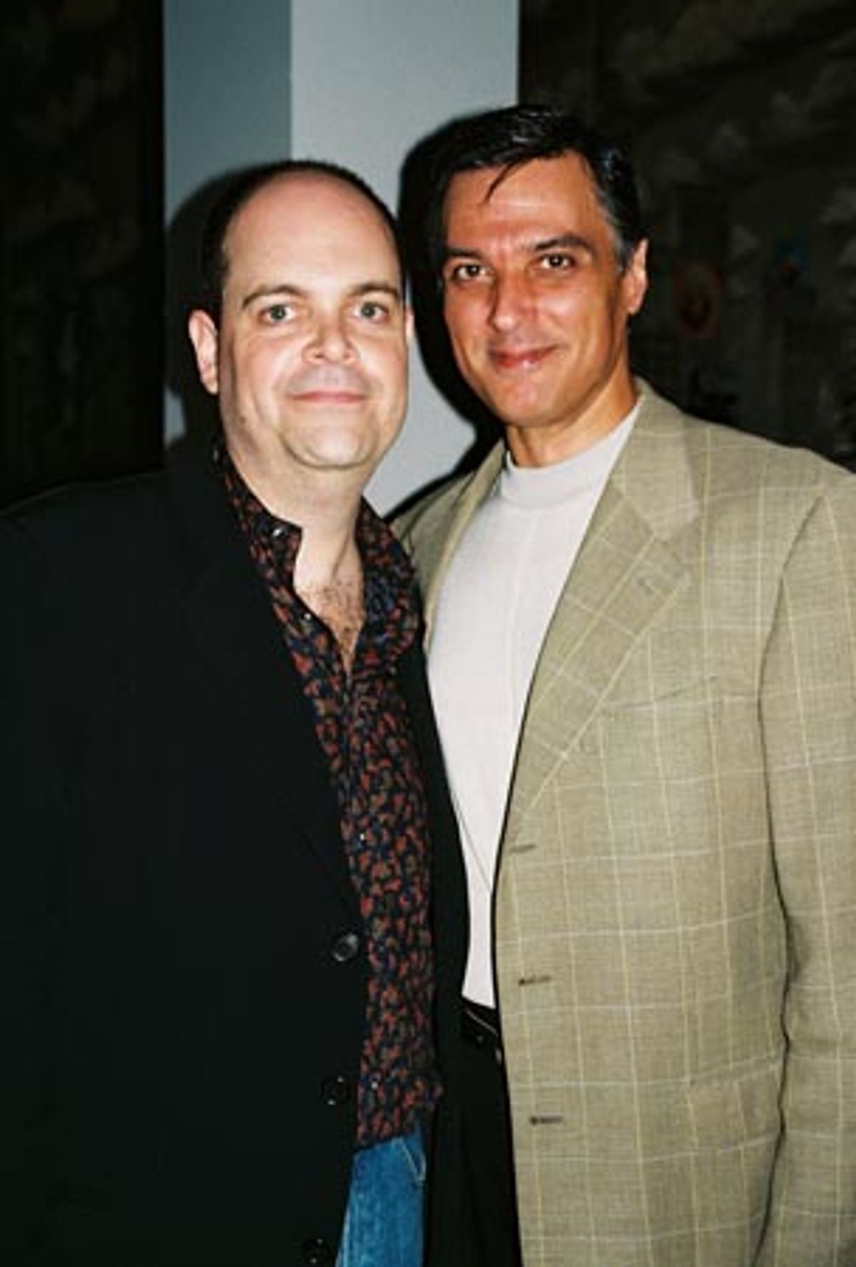 Brad Oscar and Robert Cuccioli at 