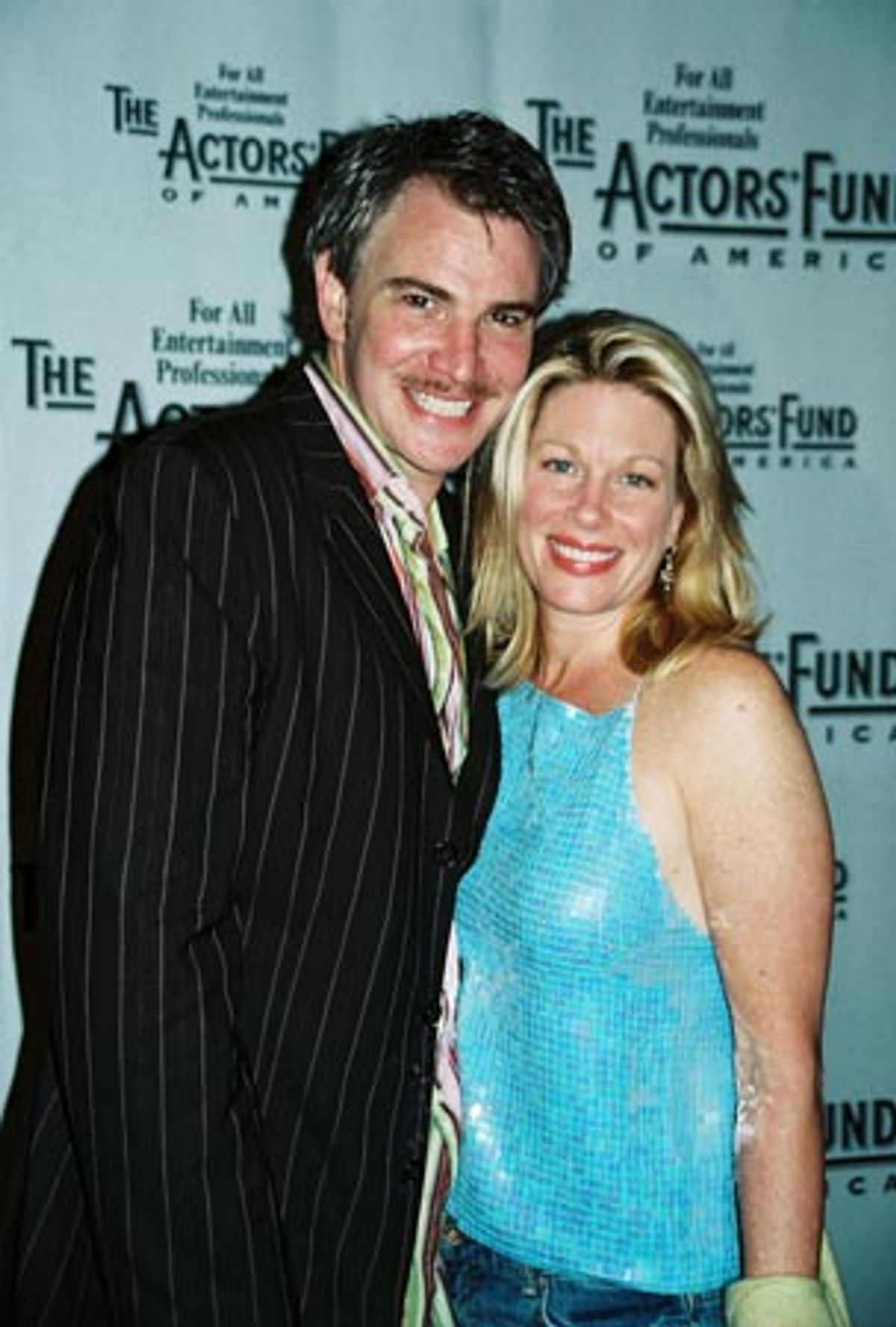 Douglas Sills (Oscar Jaffee) and Marin Mazzie at 