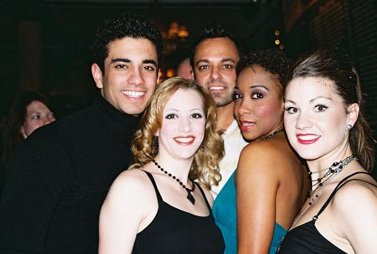 Luis Figueroa, Vanessa Sonon, Joe Whitmeyer, Erika Vaughn and Regan Kays at 