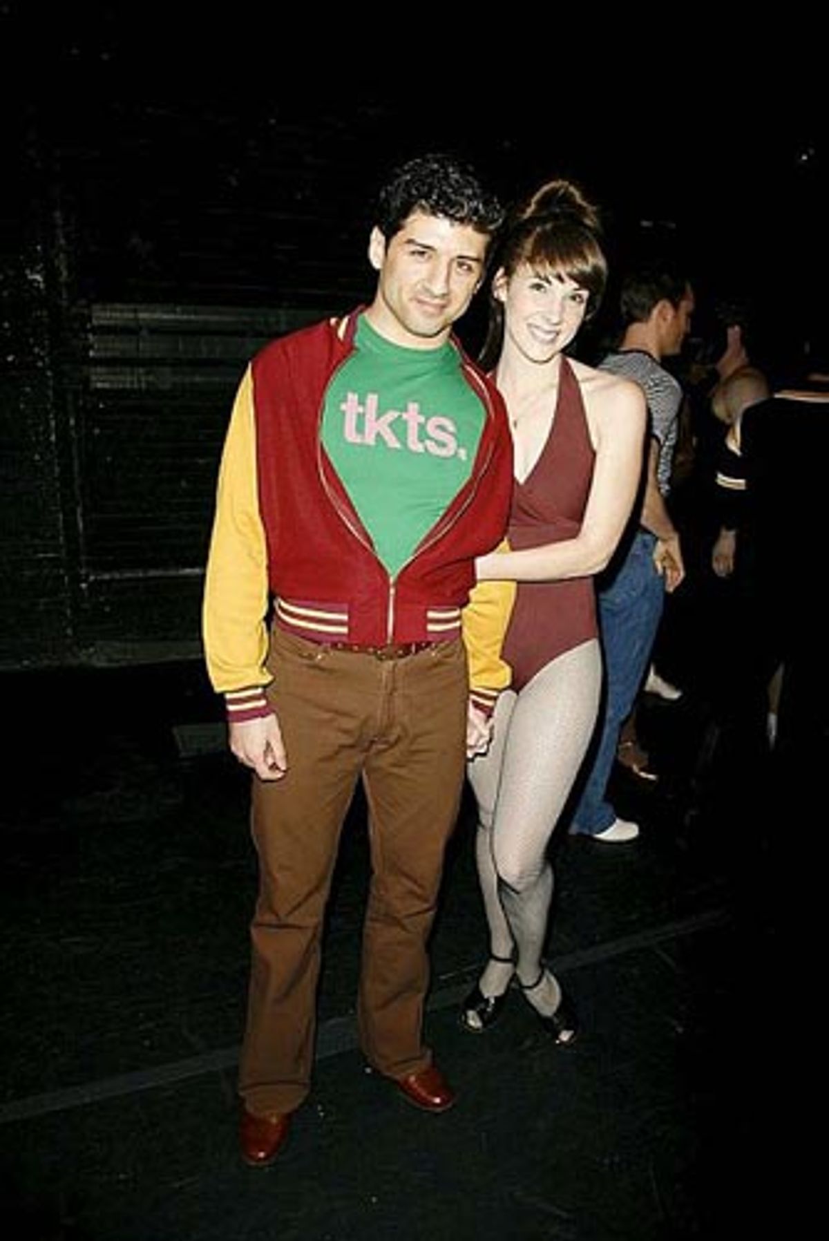 Chryssie Whitehead (Kristine) and Tony Yazbeck (Al) at 