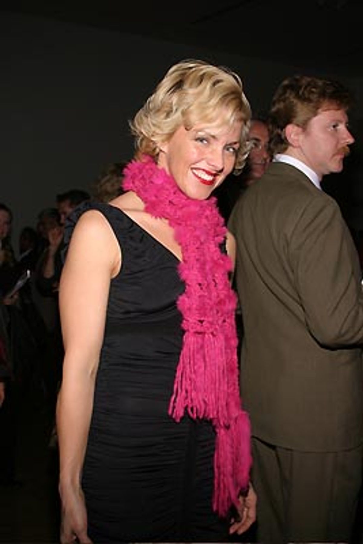 Alice Ripley graciously poses for our cameras  at 