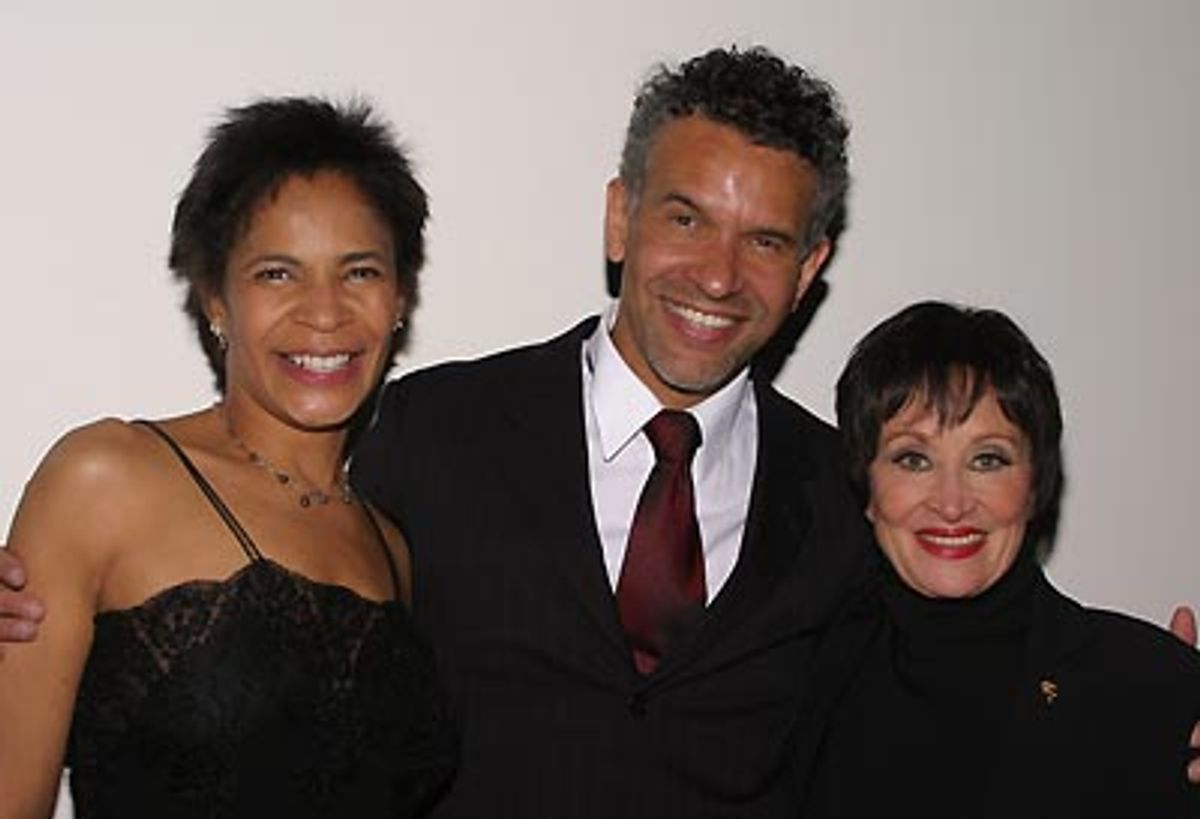 Brian Stokes Mitchell with his loving wife and Chita Rivera at 