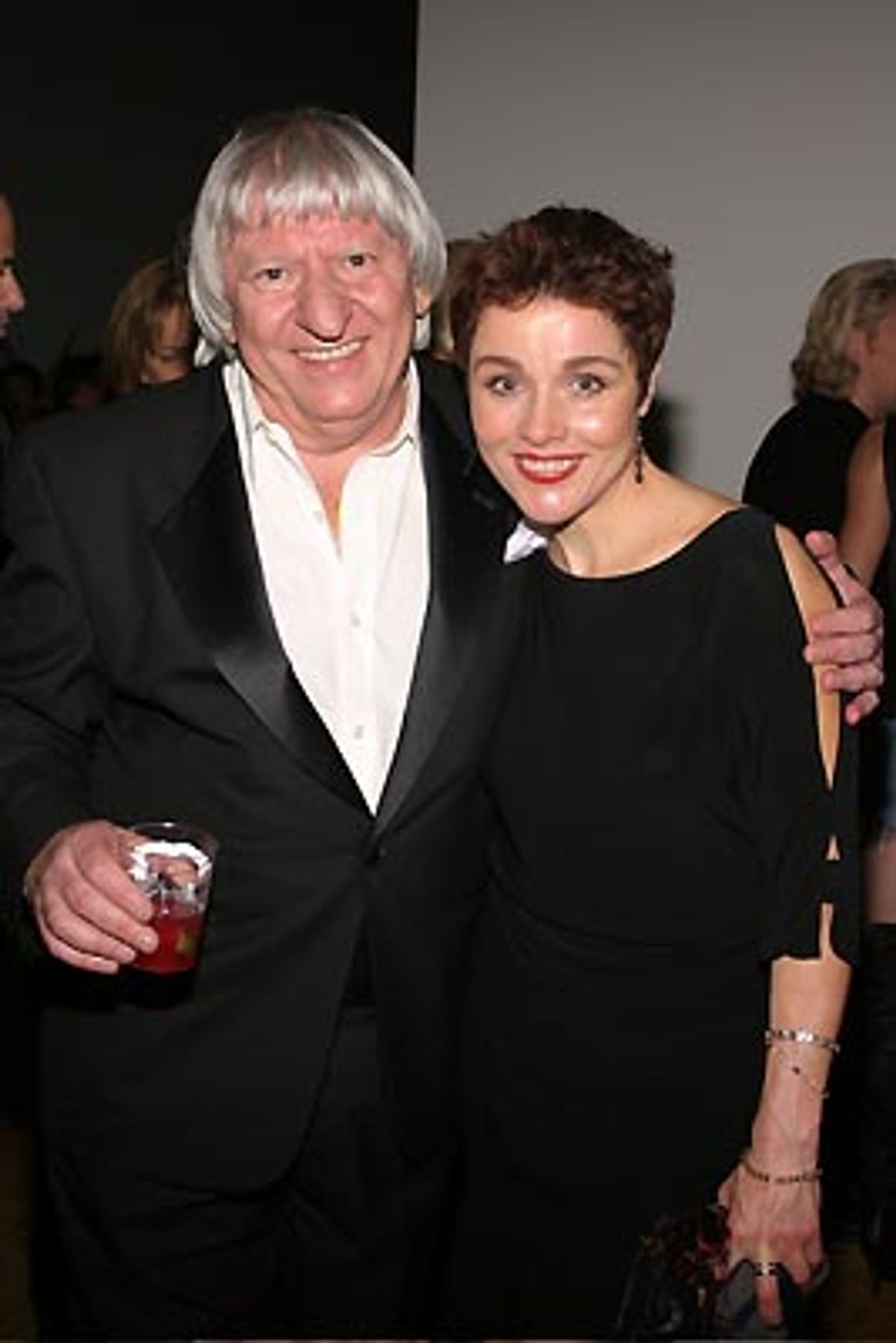 Ben Lanzarone, who conducted the wonderful orchestra, with Christine Andreas at 