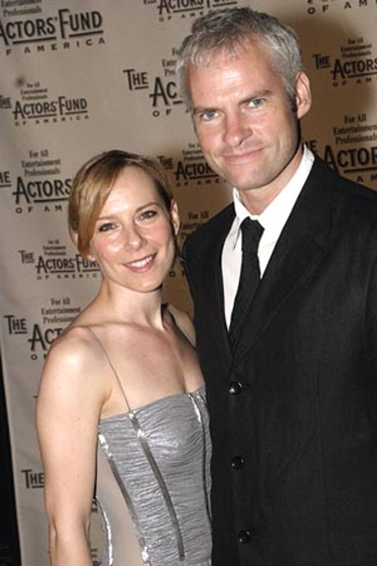 Amy Ryan (Stella in Streetcar Named Desire) and Martin McDonagh (Playwright, The Pillowman)

 at 