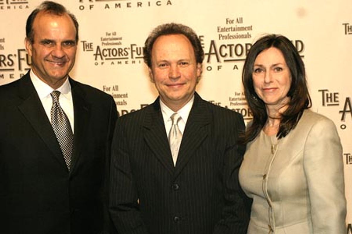 
Joe Torre, Billy Crystal, and Janice Crystal at 