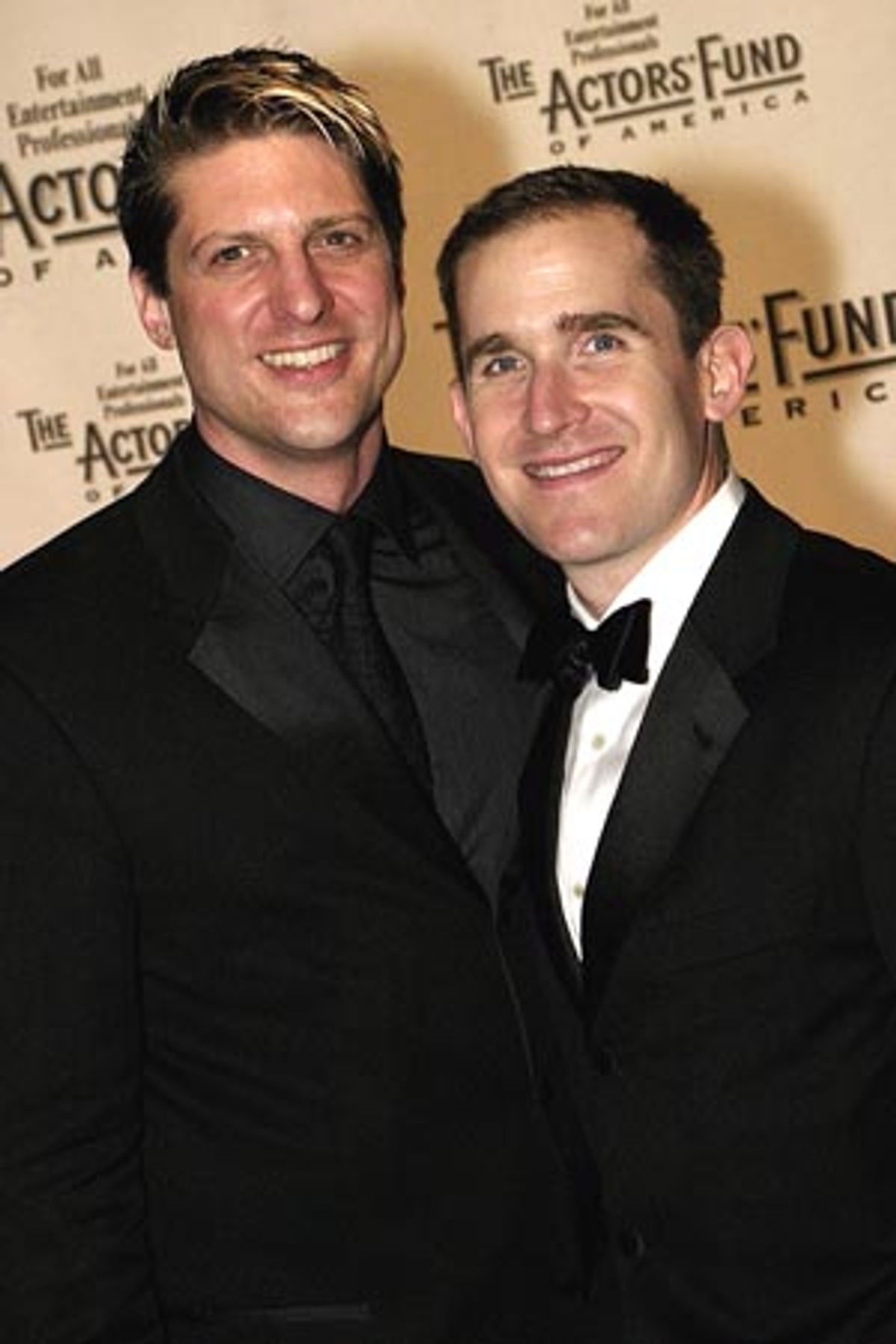 
Christopher Sieber and Kevin Burrows  at 