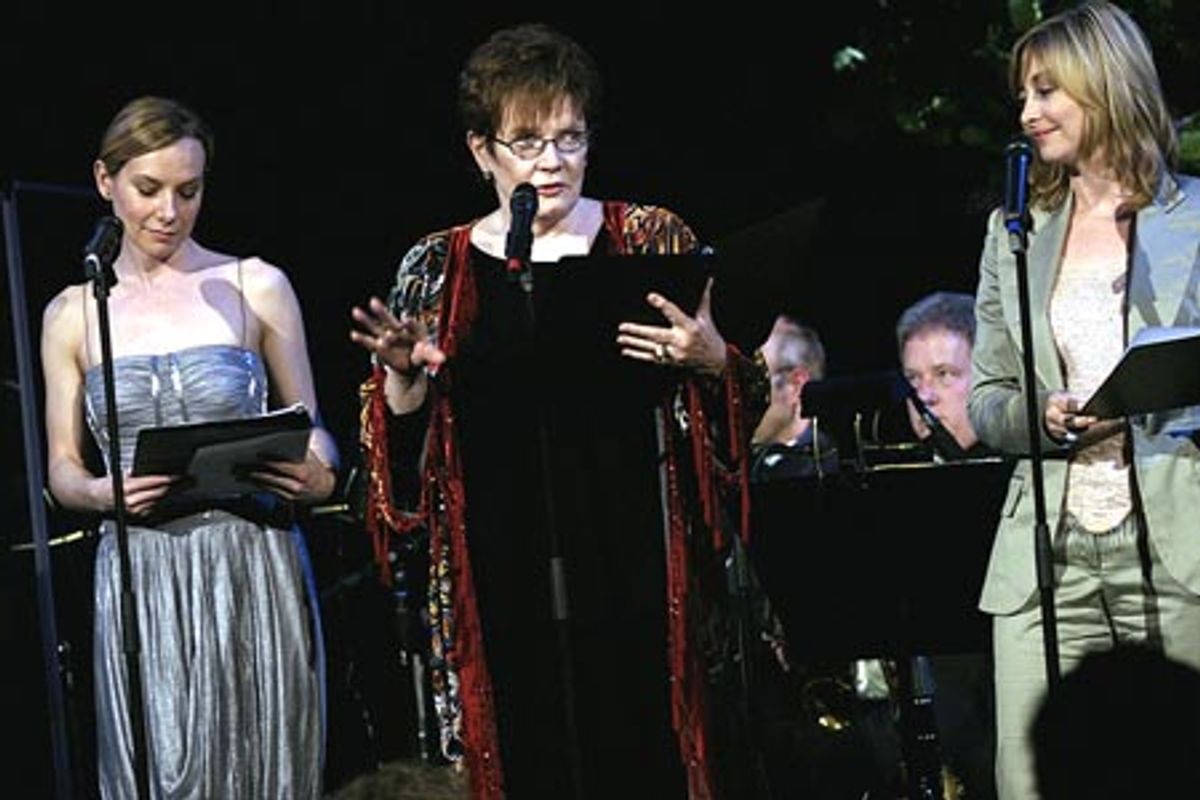 Amy Ryan, Polly Bergen, and Sharon Lawrence pay tribute to Phyllis Newman  at 