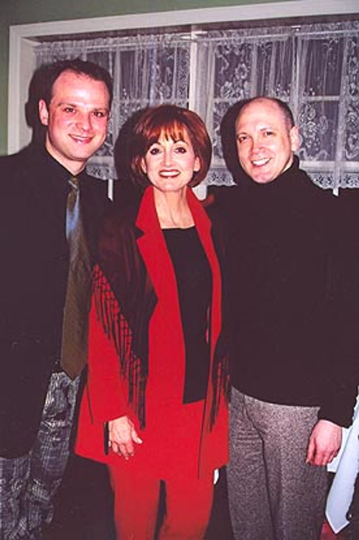 Carl Andress (Director) with Robin and Charles  at 