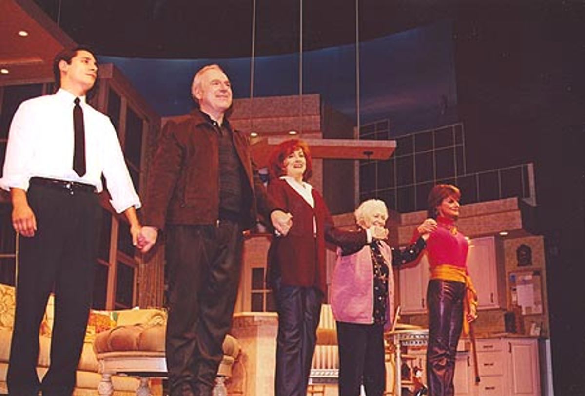 The cast takes their well-deserved bows...  at 