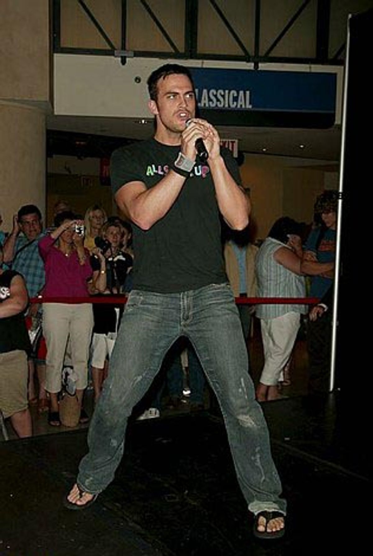 Cheyenne Jackson  at 