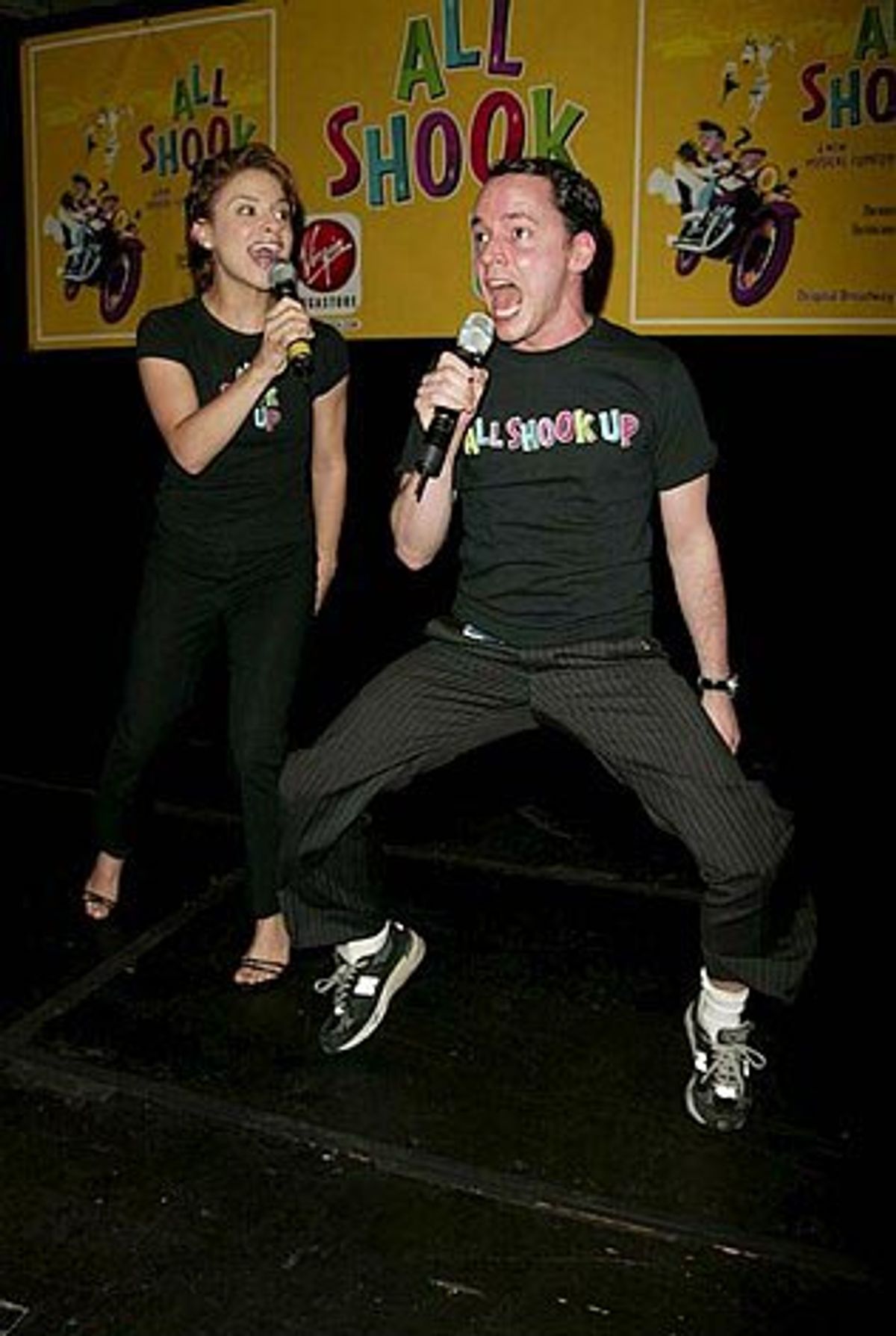 Jenn Gambatese and Mark Price  at 