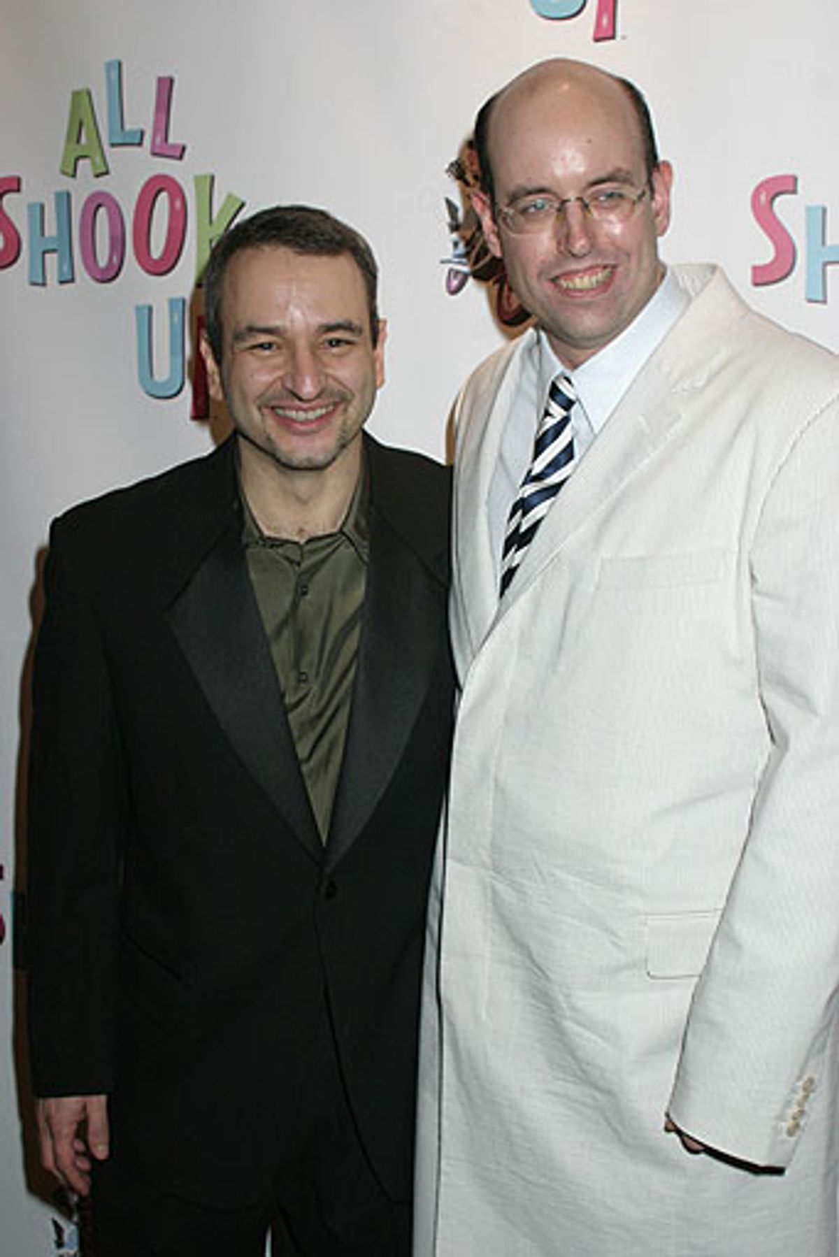 
Librettist Joe DiPietro and director Christopher Ashley  at 