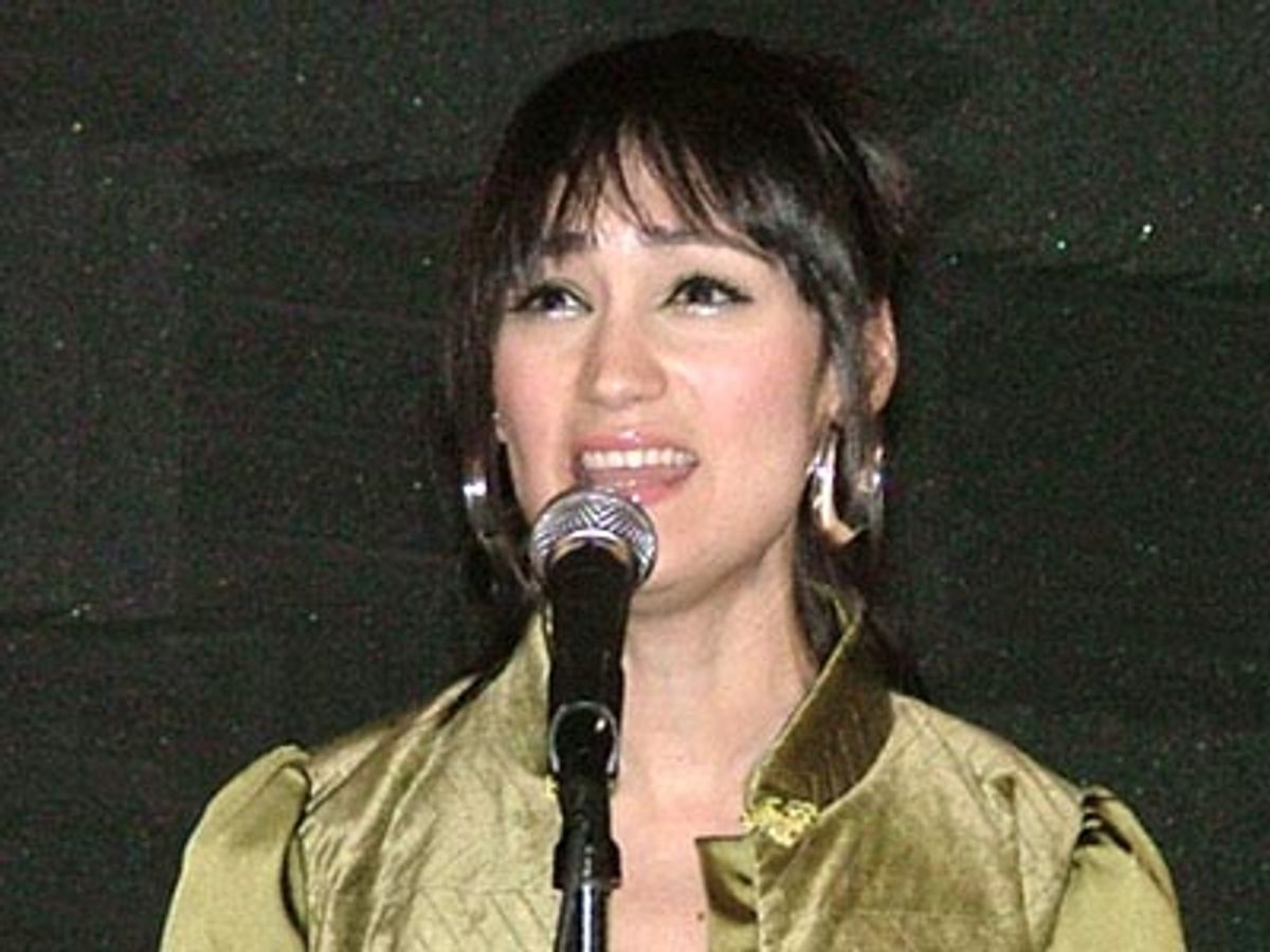 
Eden Espinosa (Brooklyn) caps off the evening with
'Whistle Down The Wind' at 