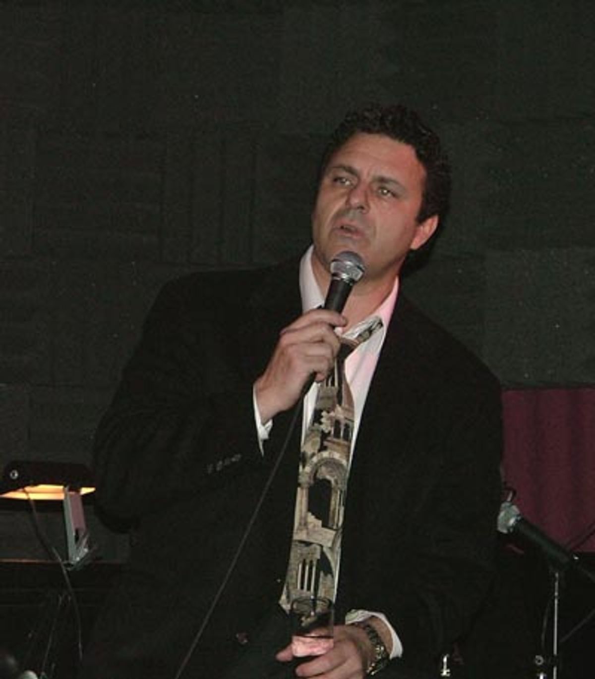 Ray McLeod, last seen in Wonderful Town sings
a song written by Andrew Lloyd Webber and Tim Rice
for Elvis, 'It's Easy For You' at 