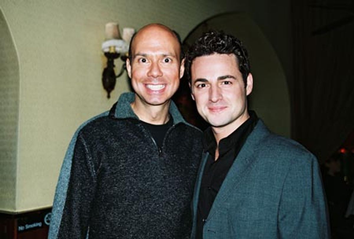 Richie Ridge and Max von Essen at 