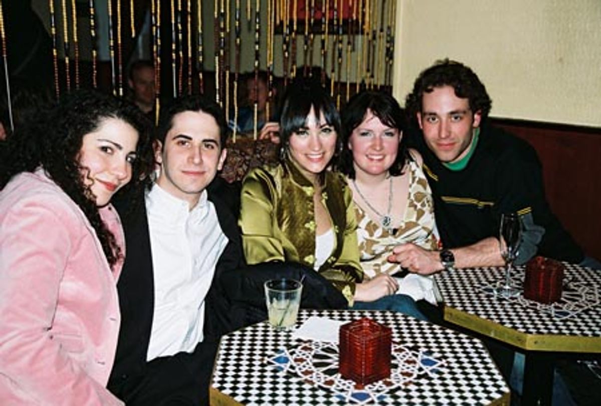 Julie Garnye, Rob Diamond, Eden Espinosa, Natalie Joy Johnson, and Michael Minarik at 