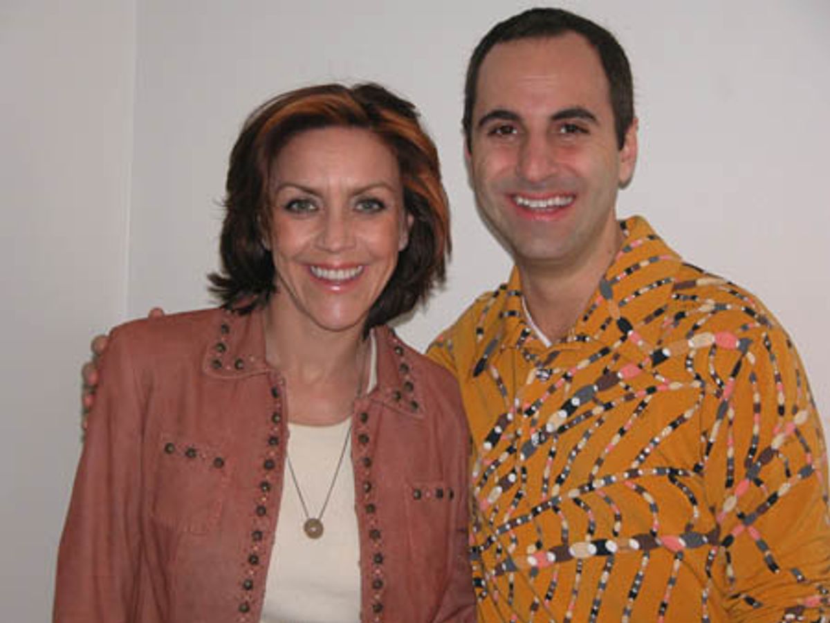 Andrea and Mark Rozzano, Company Manager for Beauty and the Beast at 