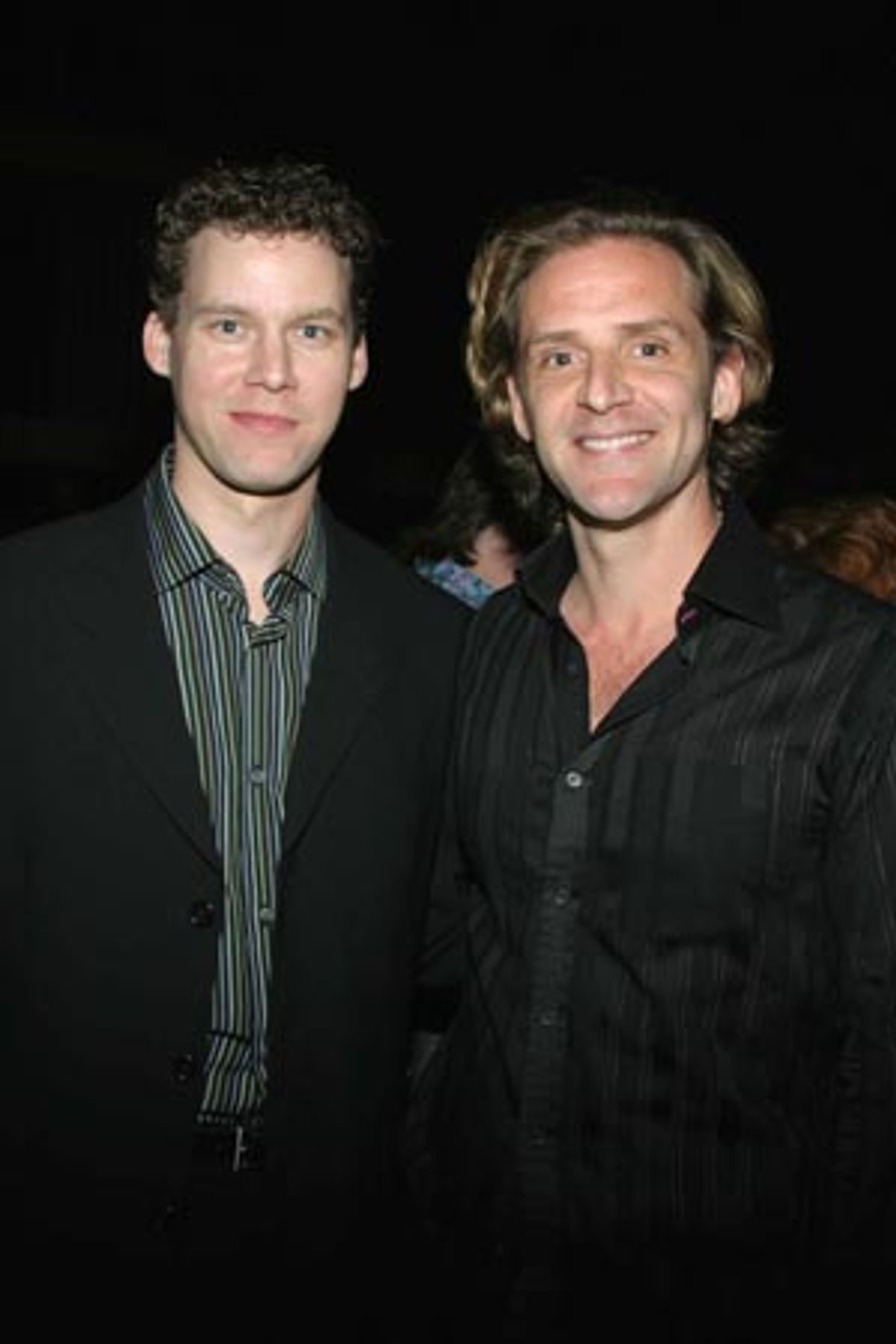 The immensely talented gentlemen on a New Brain - Kevin Earley and Malcolm Gets  at 