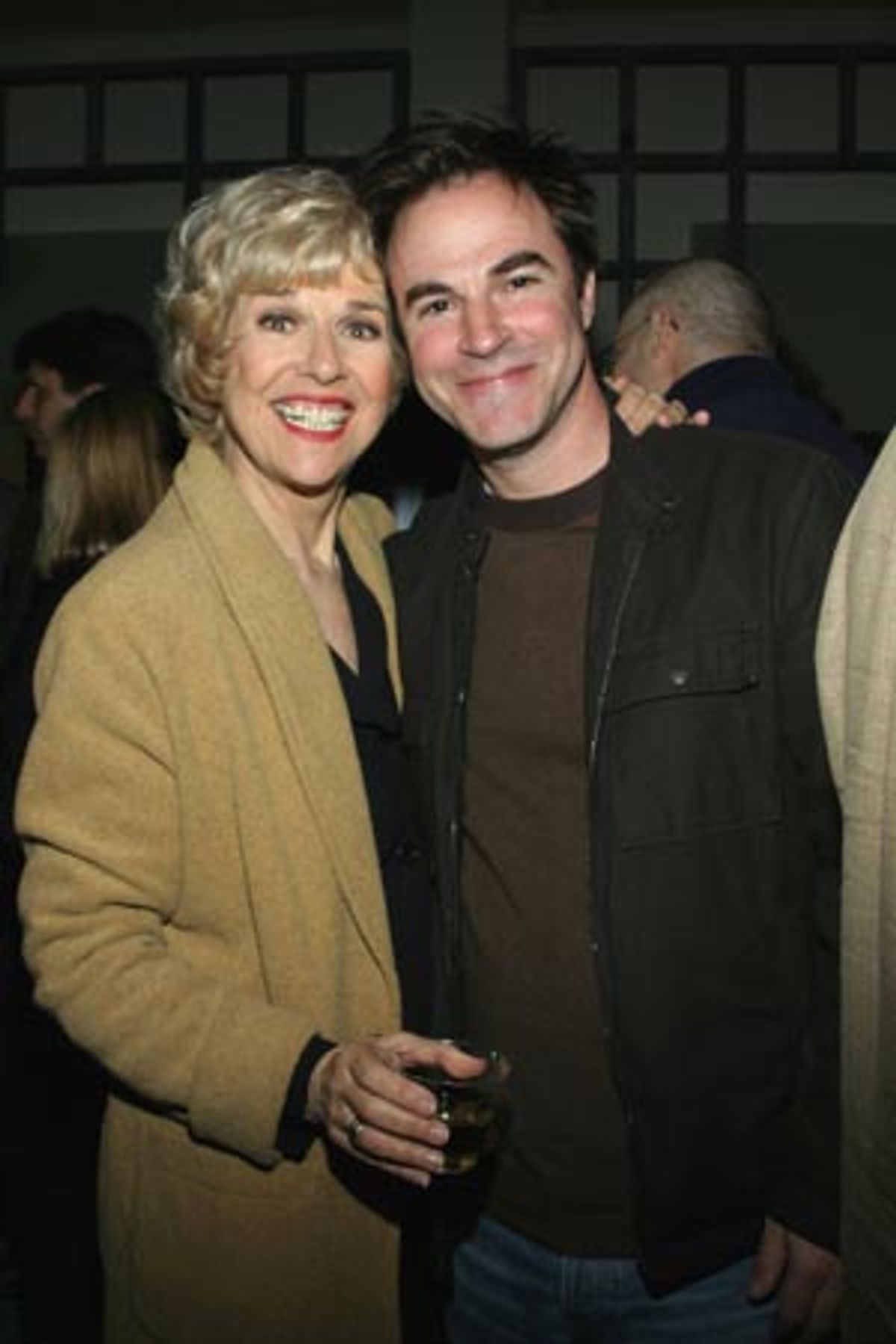 Karen Morrow and Roger Bart  at 