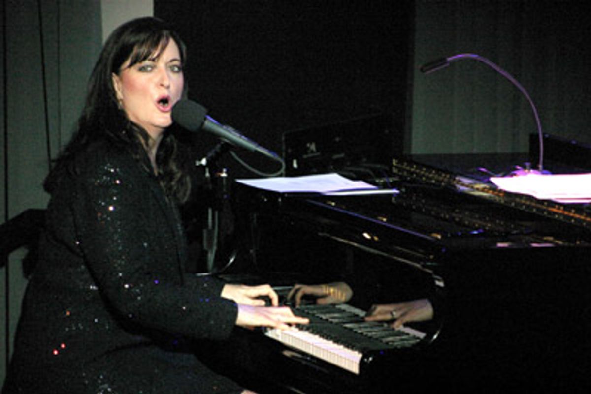 Ann at the piano
 at 