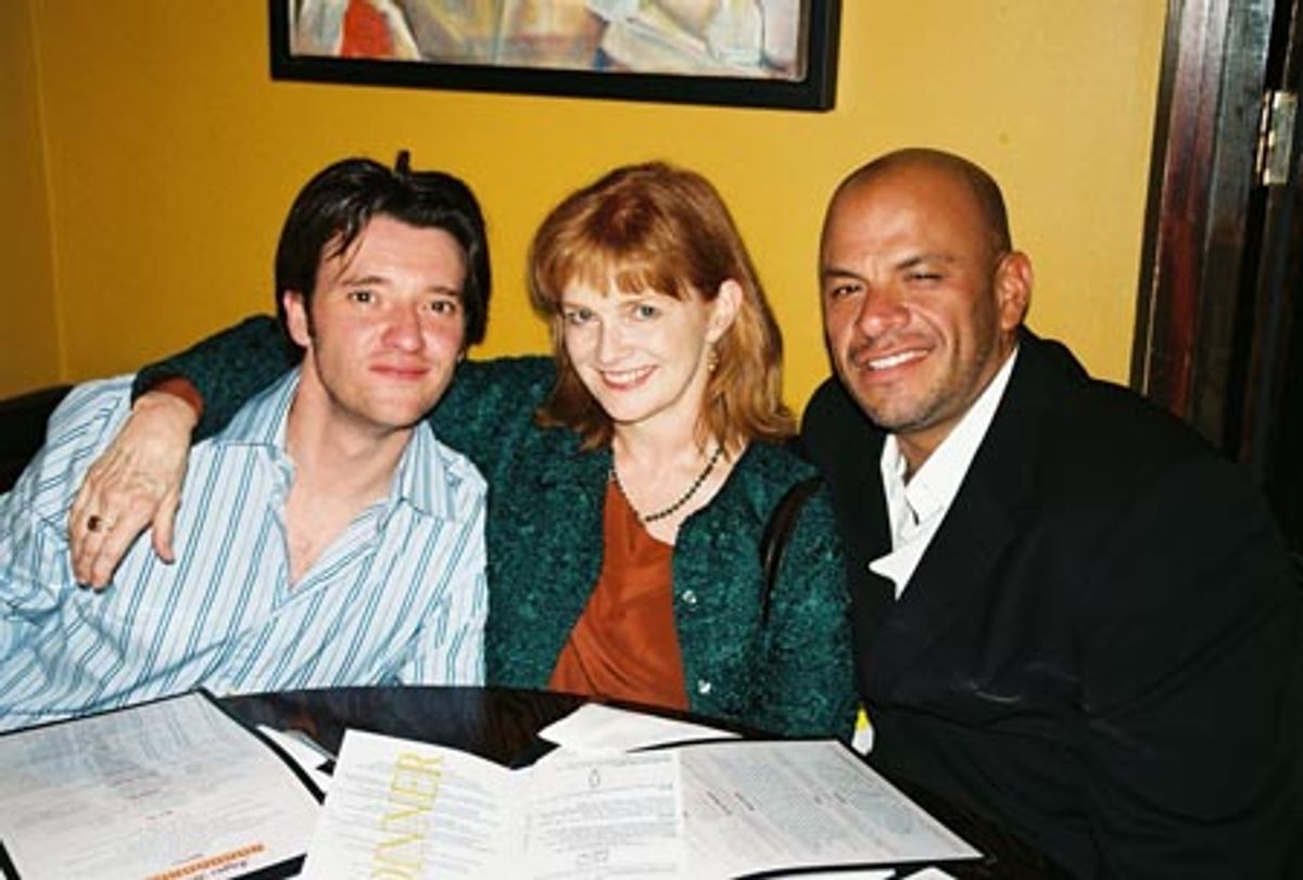 Jason Butler Harner, Blair Brown and Mark Subias at 