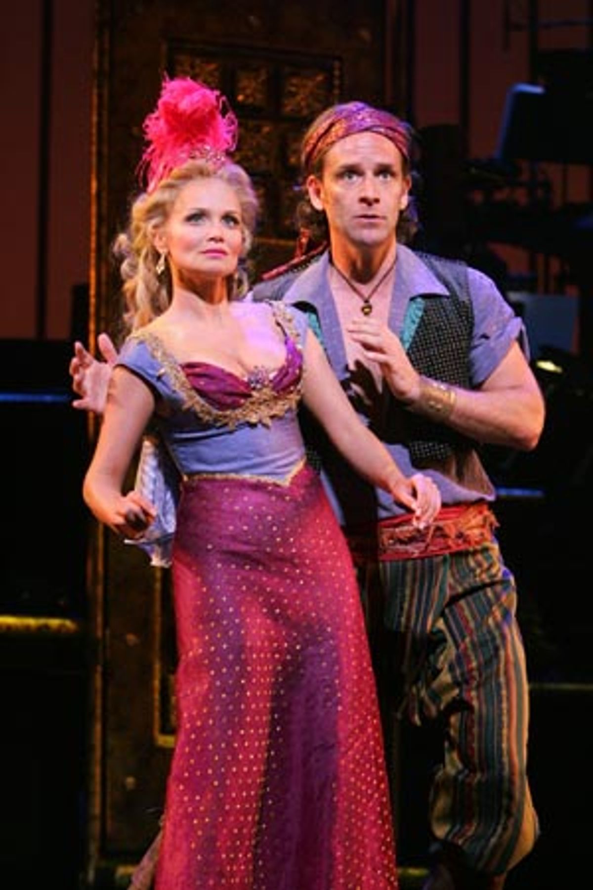 KRISTIN CHENOWETH and MALCOLM GETS at 