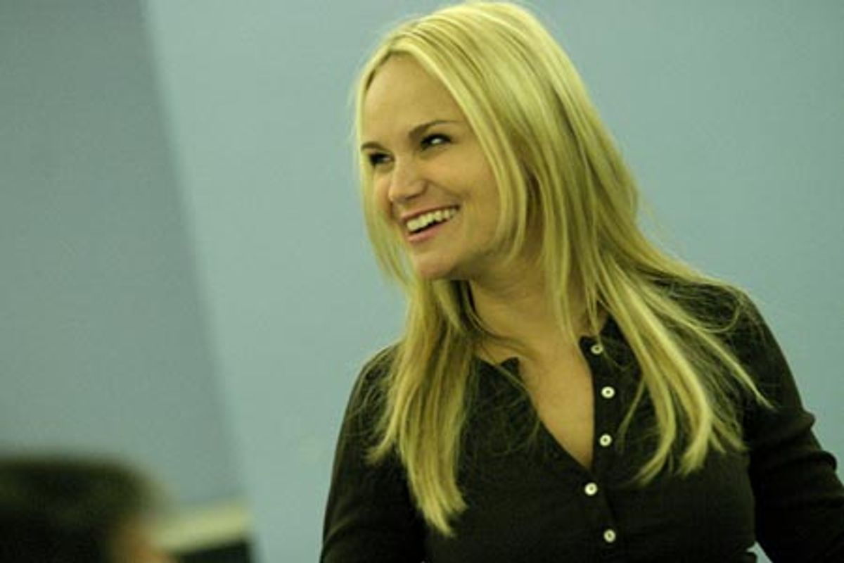 Kristin Chenoweth in rehearsals for the Encores! production of The Apple Tree. at 