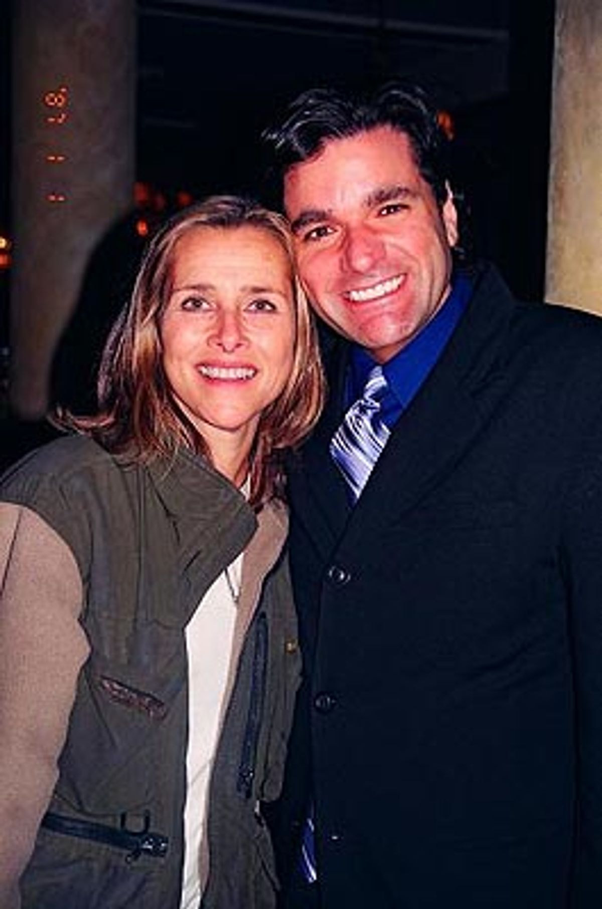 Meredith Vieira (Star of ABC's 'The View') and
Dale Badway (Tony's Dinapoli - Production Coordinator) at 