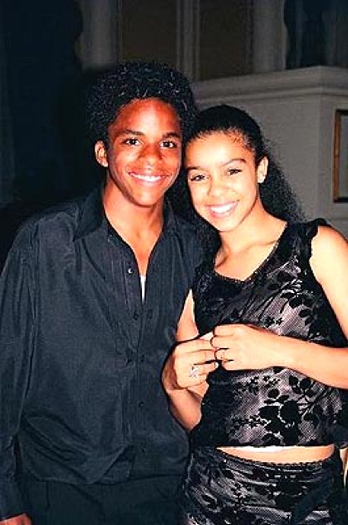 Chris Warren, Jr. and Cajai Fellows Johnson (Both appeared in the 'Lion King' on Broadway, Chris is currently in 'The Bold and the Beautiful' as Jimmy on CBS) at 