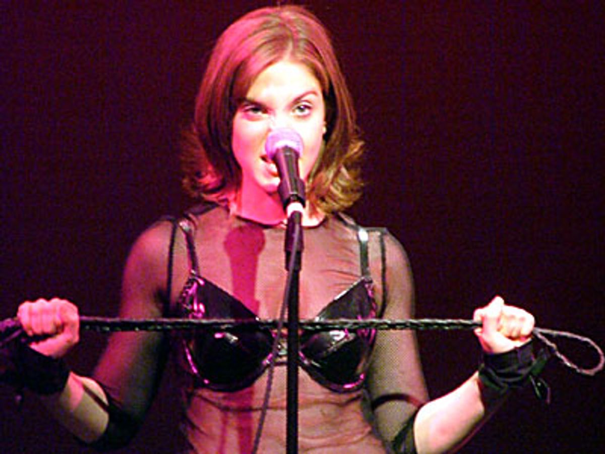 Gwen Hollander shows the audience a very different 'Cindy' at 