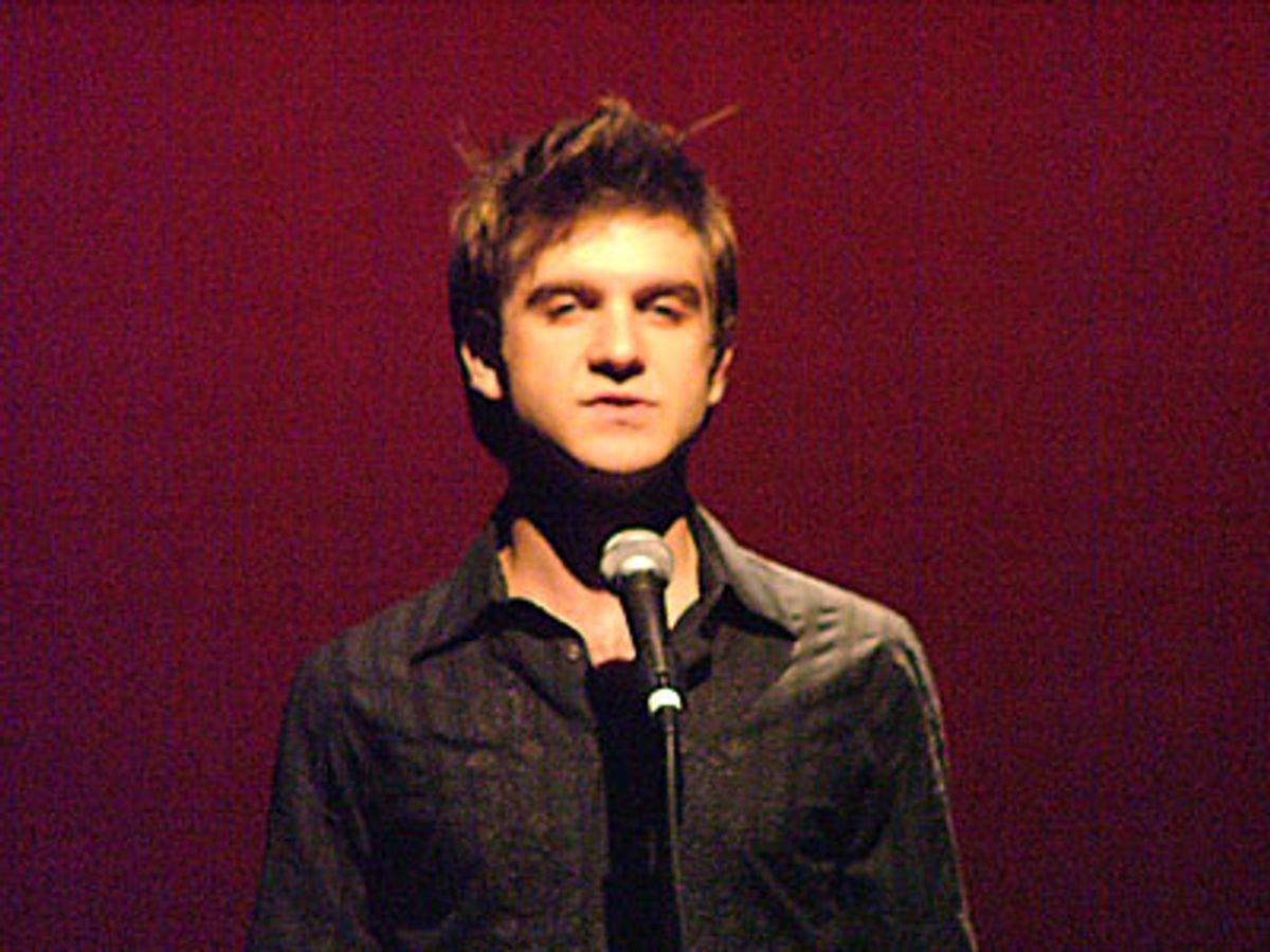 Harris Doran singing 'Fine Fine Line' from Avenue Q
 at 