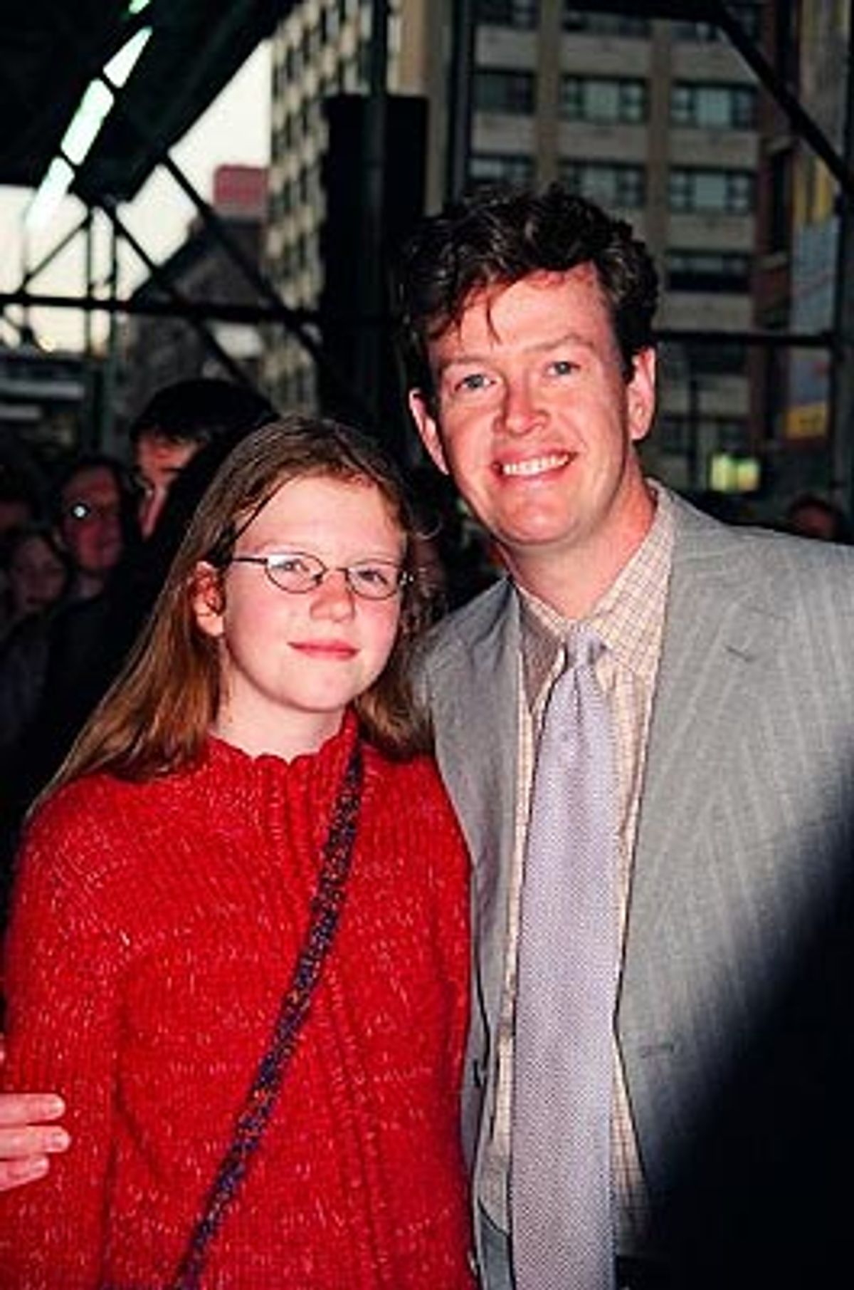 Dylan Baker and daughter Willa  at 