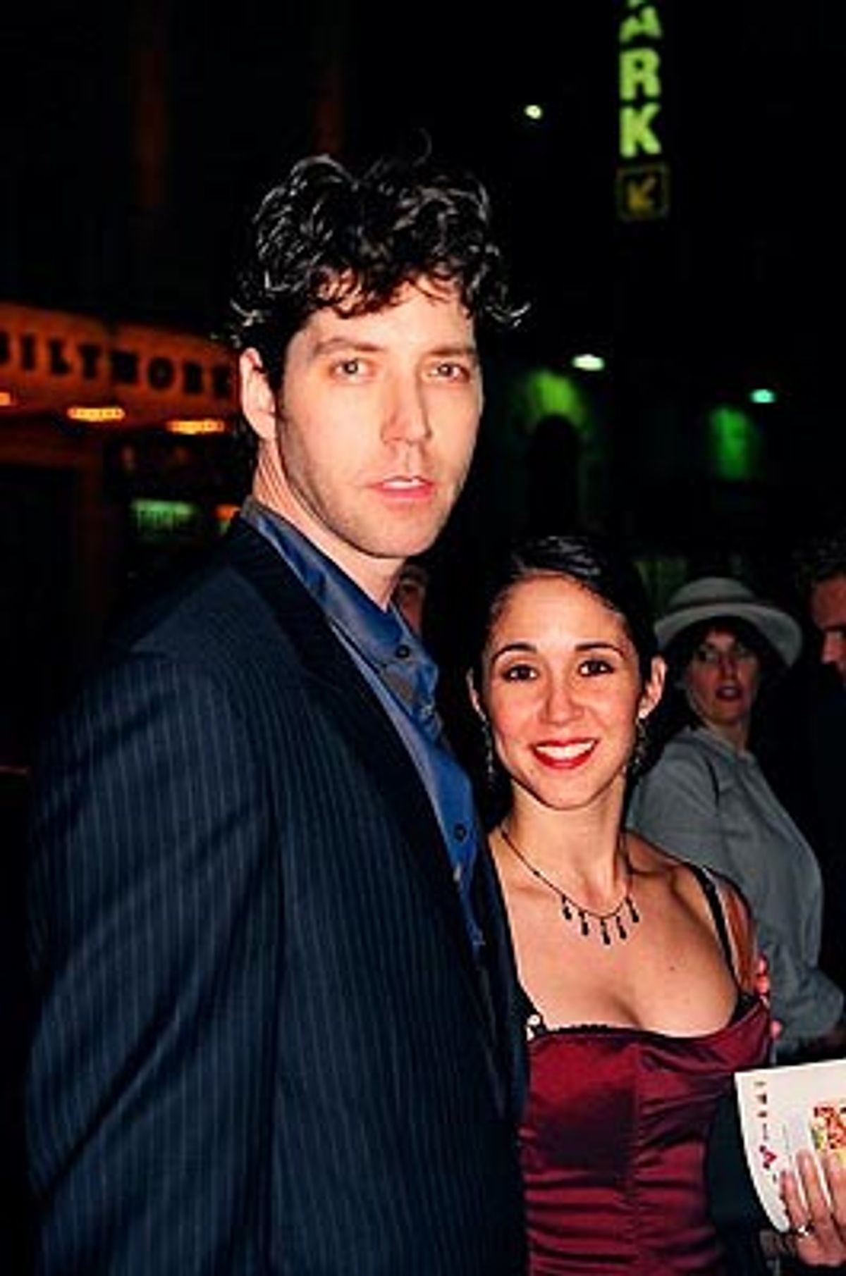 James Barbour (Leon Czolgosz) and girlfriend Dana Stackpole

 at 