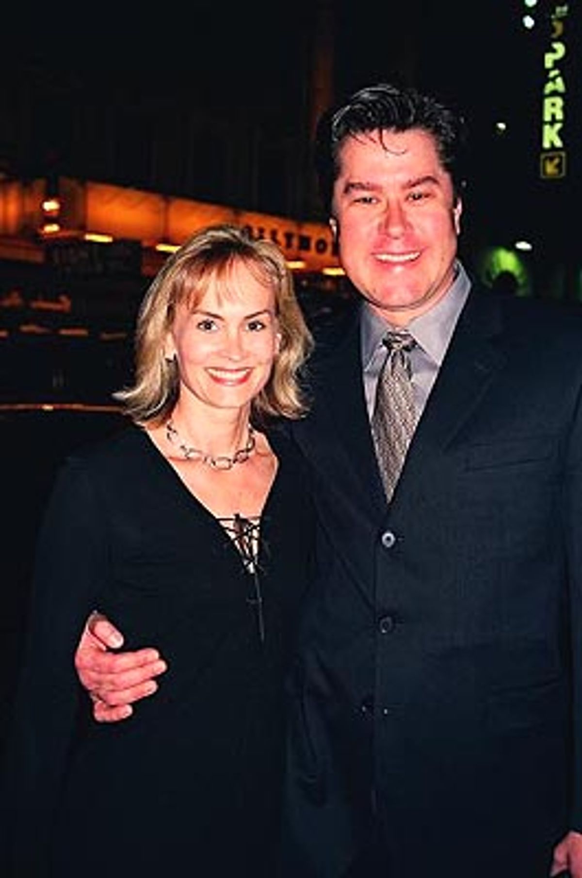 Merwin Foard with Rebecca Baxter at 