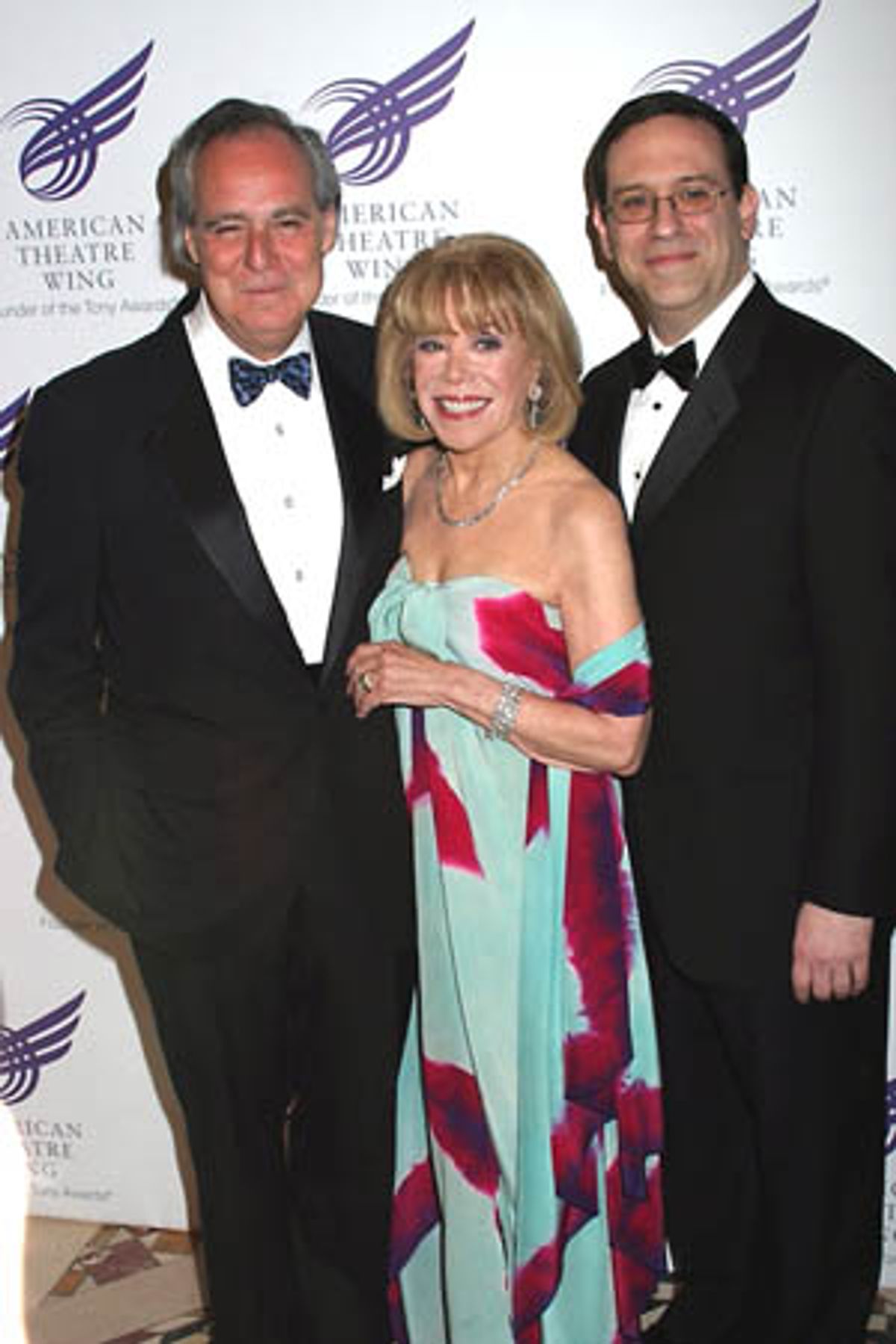 Doug Leeds (President), Sondra Gilman (Chairman), and Howard Sherman (Executive Director) at 