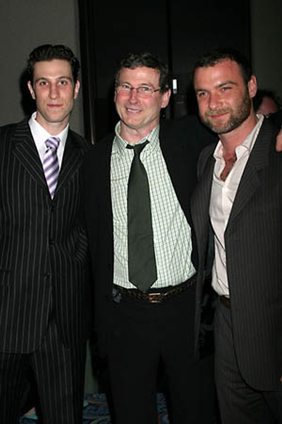 Liev, Charles, and Pablo Schreiber  at 