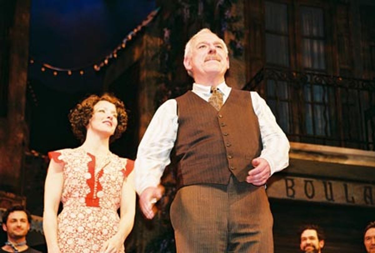 Alice Ripley and Lenny Wolpe at 