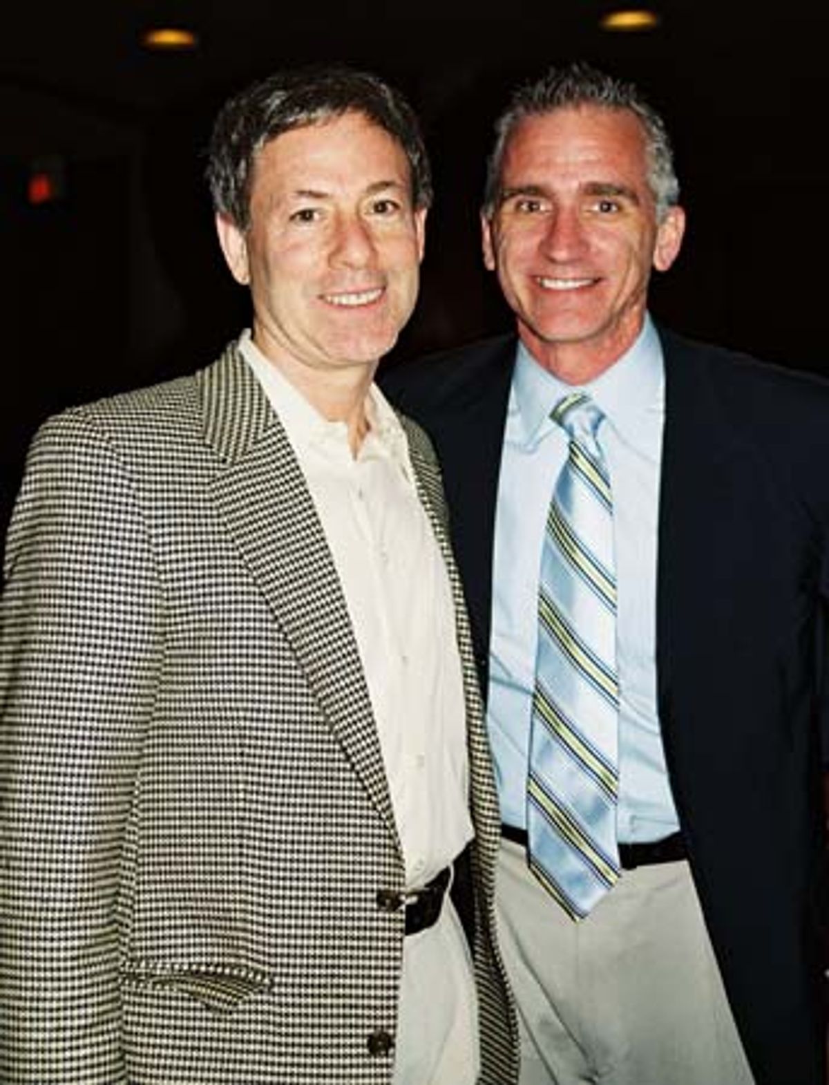 
Patrick Parker (Artistic Associate) and Mark S. Hoebee (Associate Artistic Director)  at 