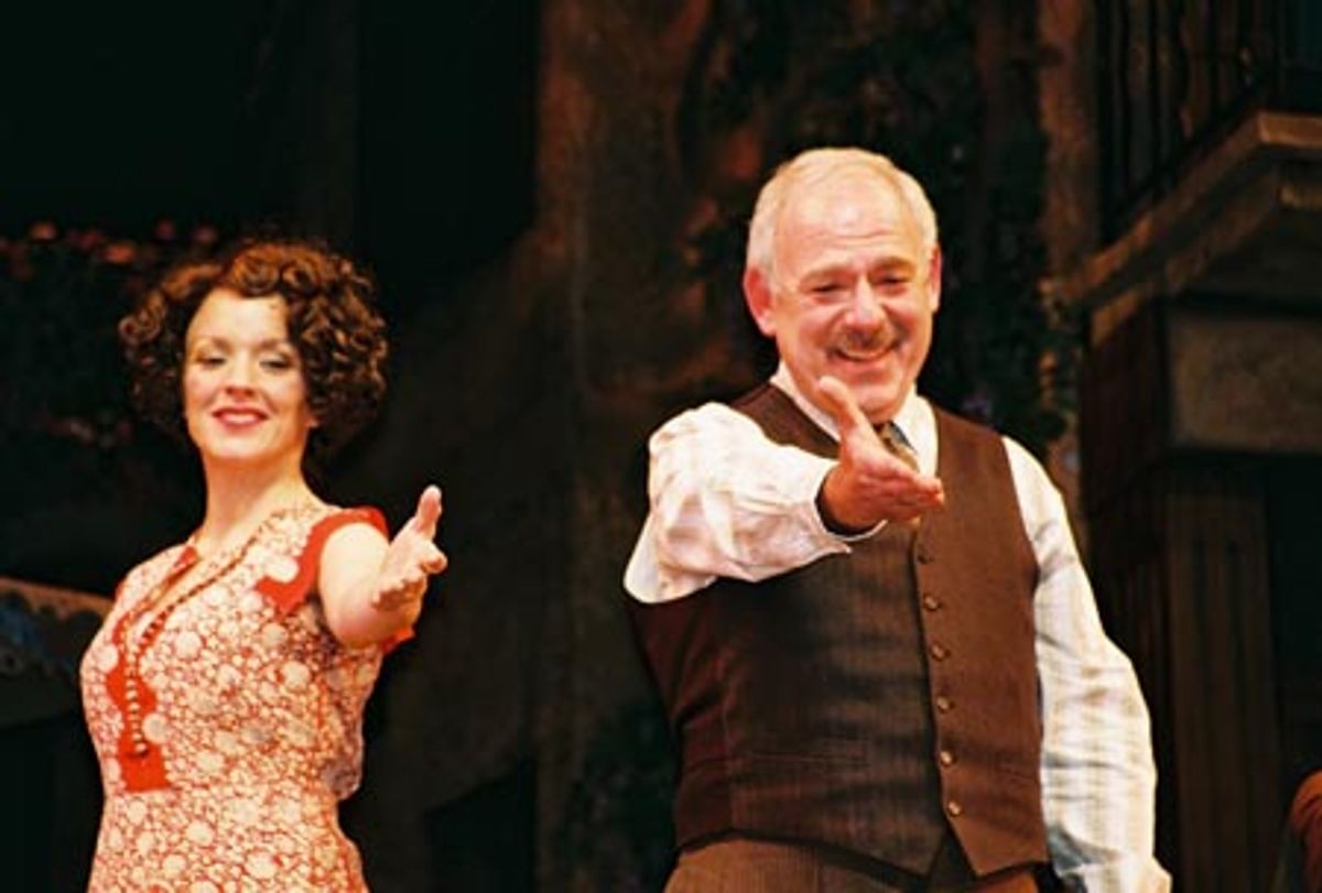 
Alice Ripley and Lenny Wolpe  at 