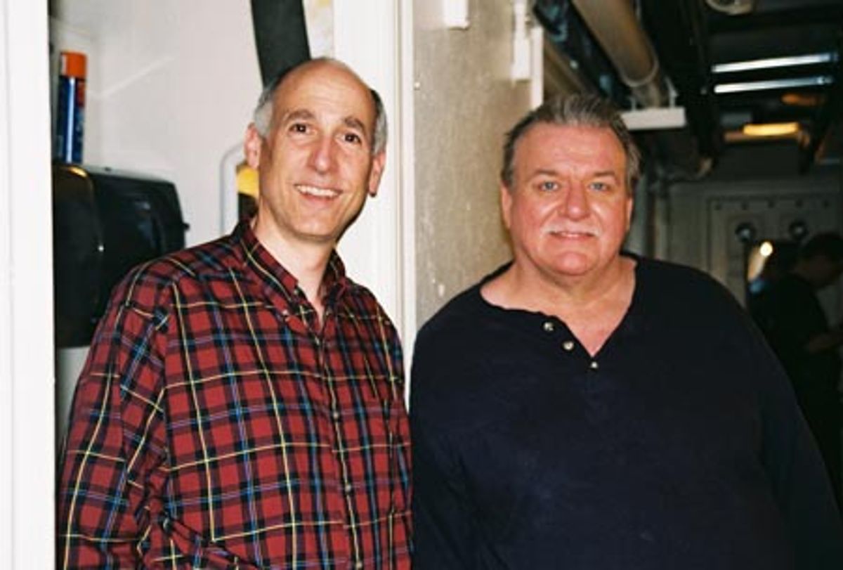 Mitchell Green (M. Martine, The Teacher), and Richard Pruitt (Claude)  at 