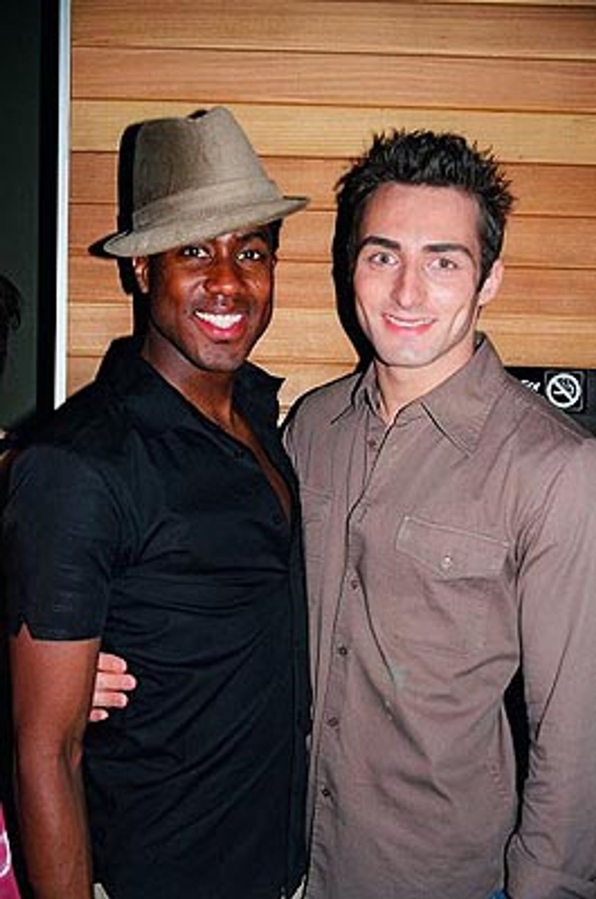 Rashad Naylor (HAIRSPRAY) and Scott Nevins  at 