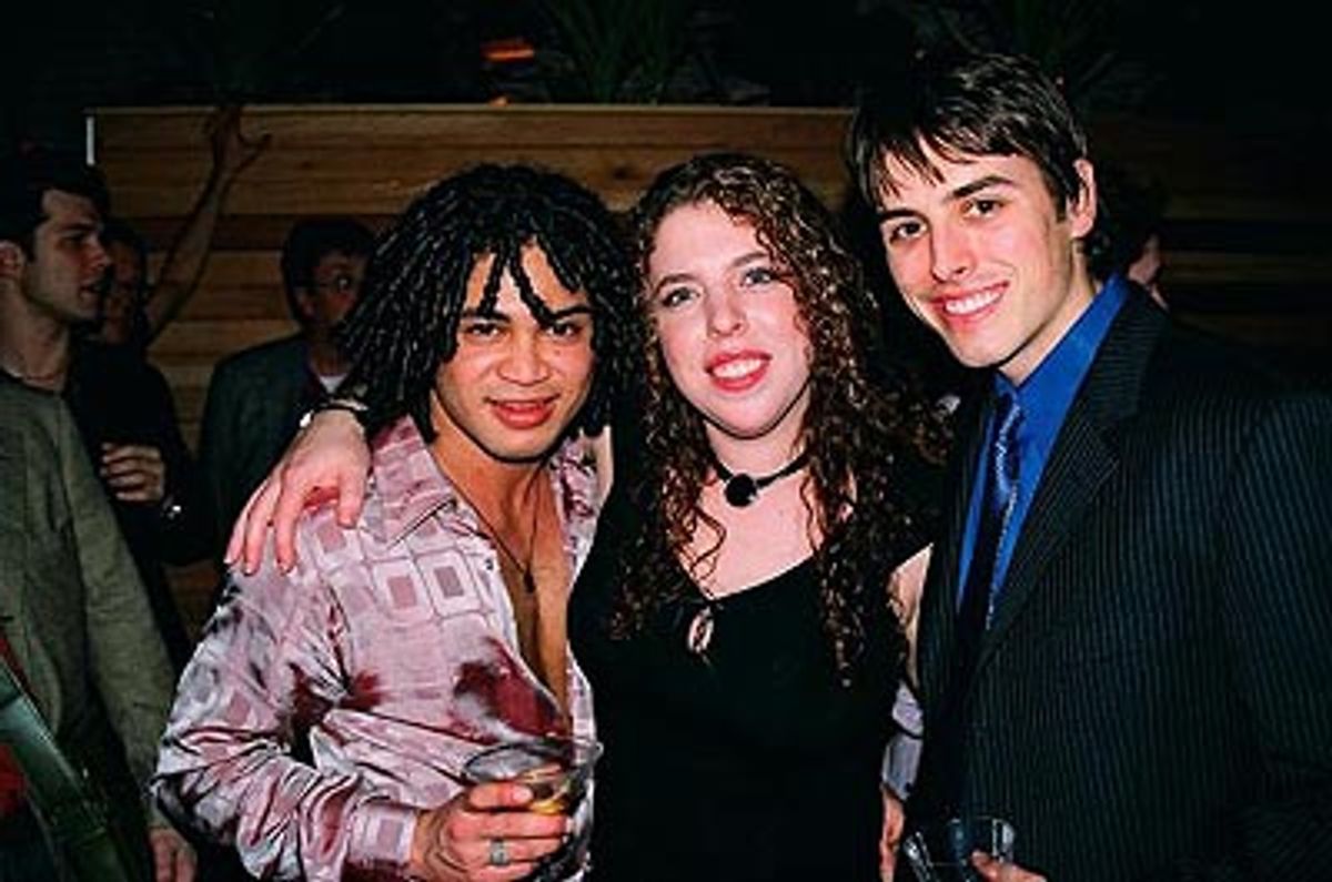 
Isaac Calpito (Alan; Understudy Peter, Matt, Lucas; Dance Captain), bare Director Kristin Hanggi
and Mike Cannon (Zach; Understudy Jason, Peter)

 at 