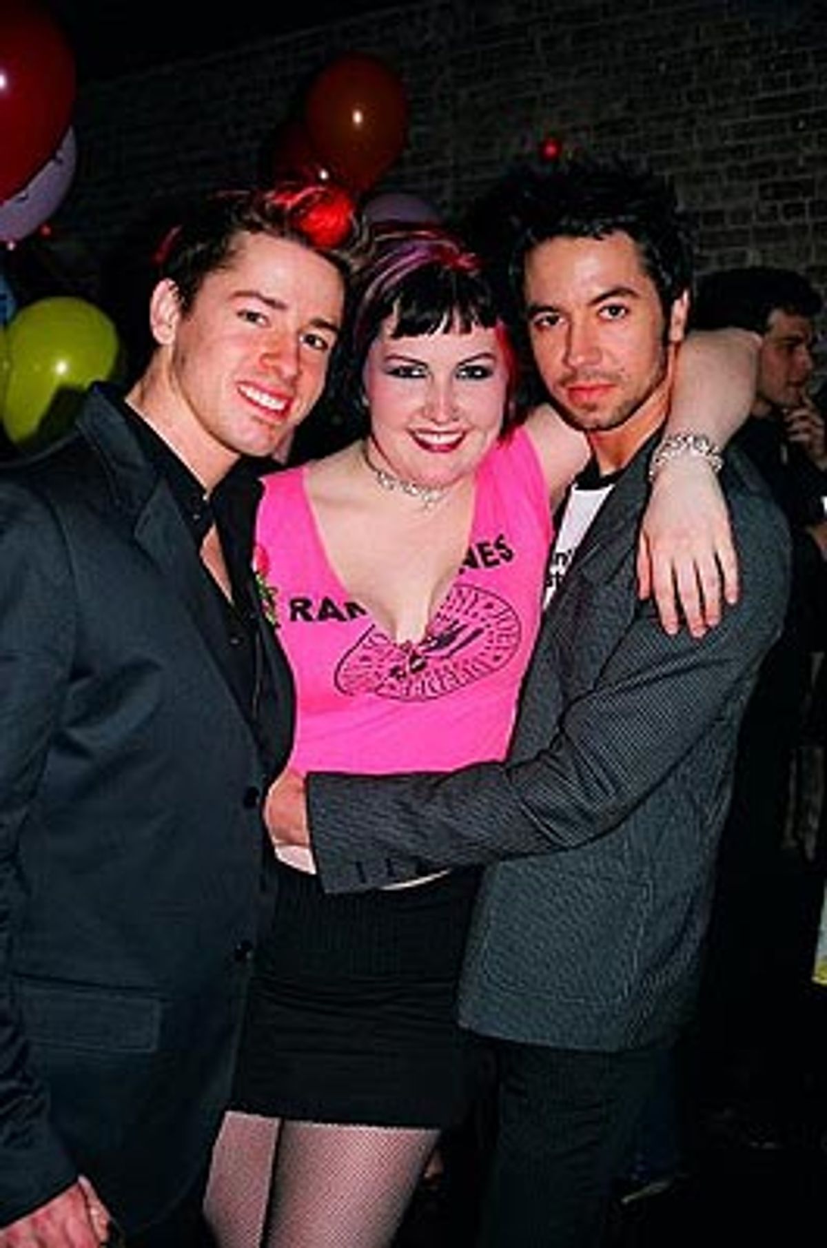 Adam, Natalie Joy Johnson (Nadia) and Scott  at 