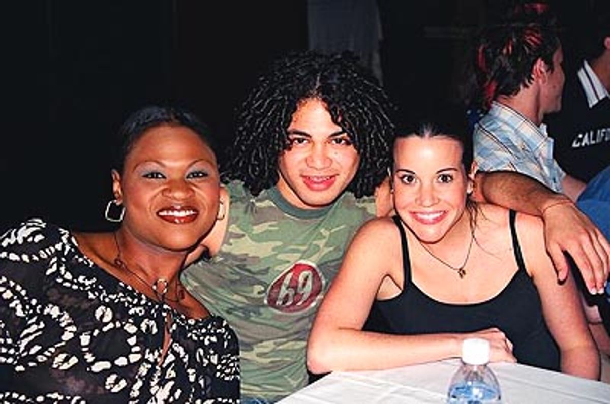 Romelda T. Benjamin (Sister Chantelle), Isaac Calpito
(Alan; Understudy Peter, Matt, Lucas; Dance Captain), Jenna Leigh Green (Ivy)  at 